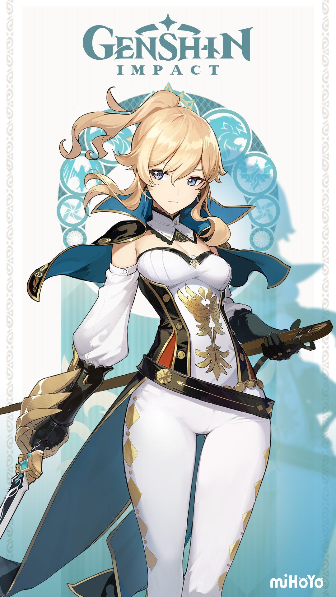 1080x1920  JEAN (Genshin Impact) 1080p, 2K, 4K, 5K HD Обои. Обои Flare