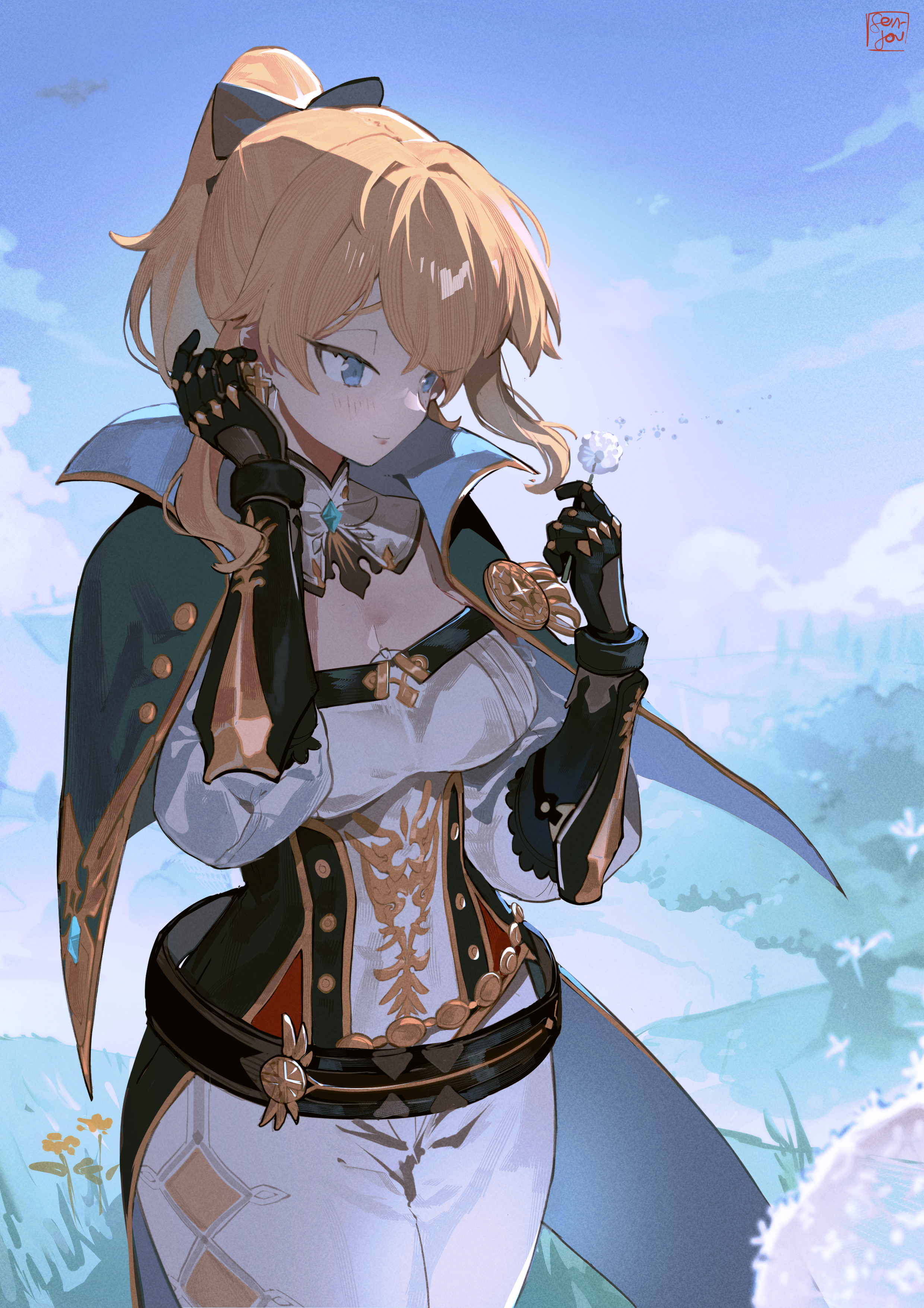 2480x3508  jean (Genshin Impact) 4K Телефон iPhone обои № 8901A 