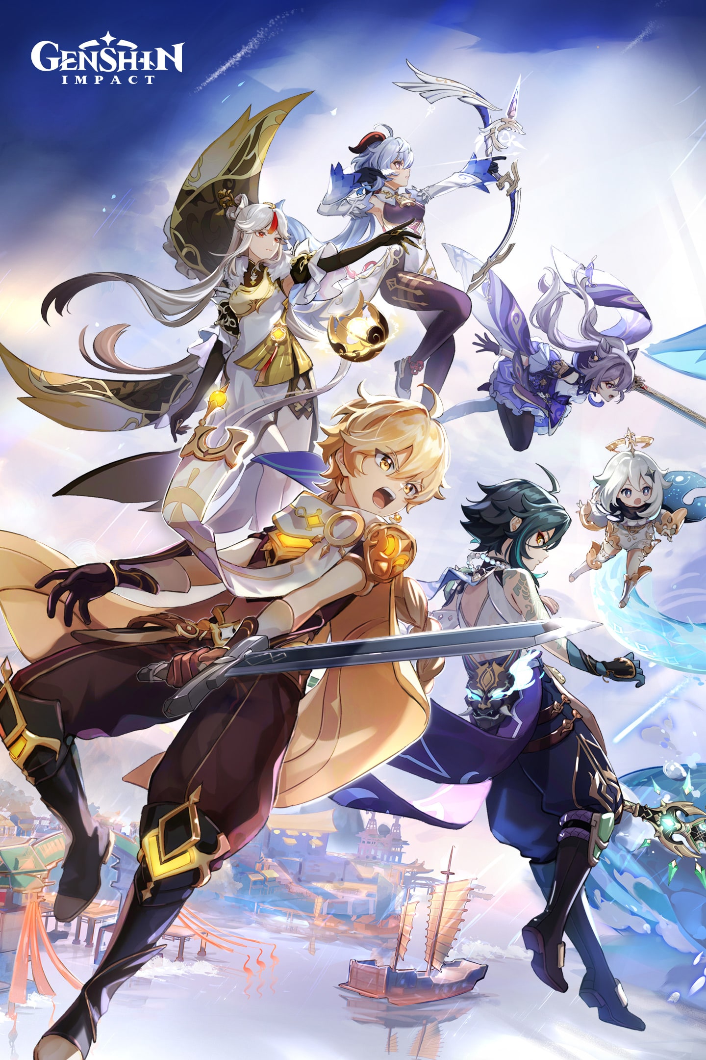 1440x2160   ☆ genshin обои для телефона ☆ 20 подписчиков Специальное ☆ genshin ударный удар ☆ Завершенная набор ☆ | Genshin Impact | Hoyolab