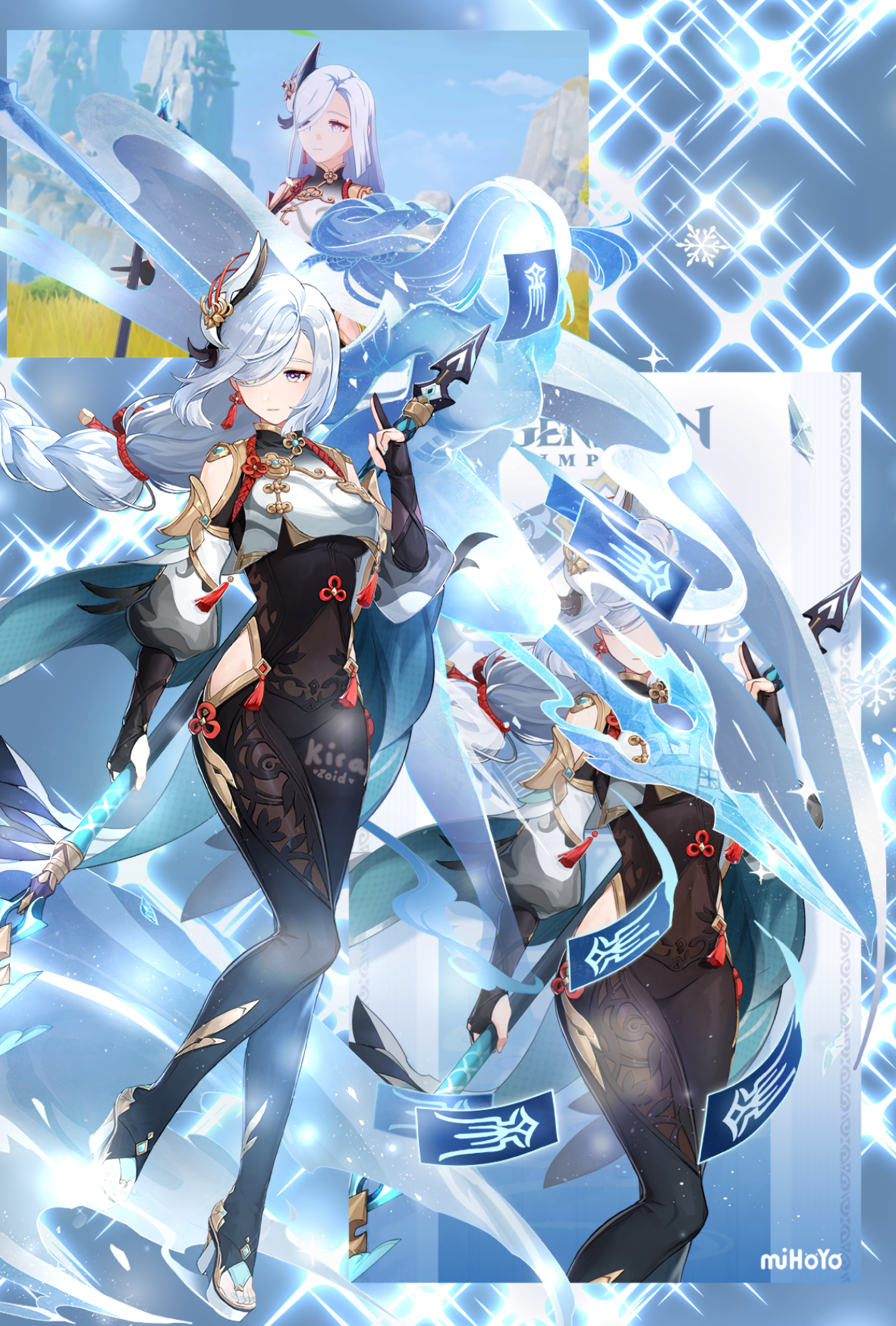 1181x1748  ROSARIA: Профиль, Стратегия \ U0026 Руководство по уровню UP | Genshin Empfice