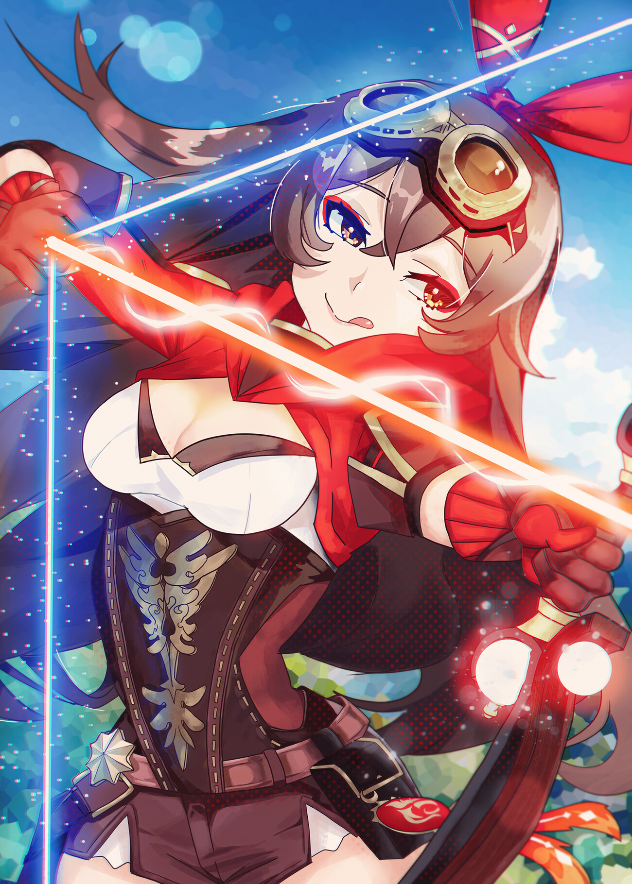 1300x1820   ❝ Amber - Genshin Impact | Обои для персонажа, аниме, аниме -фон 