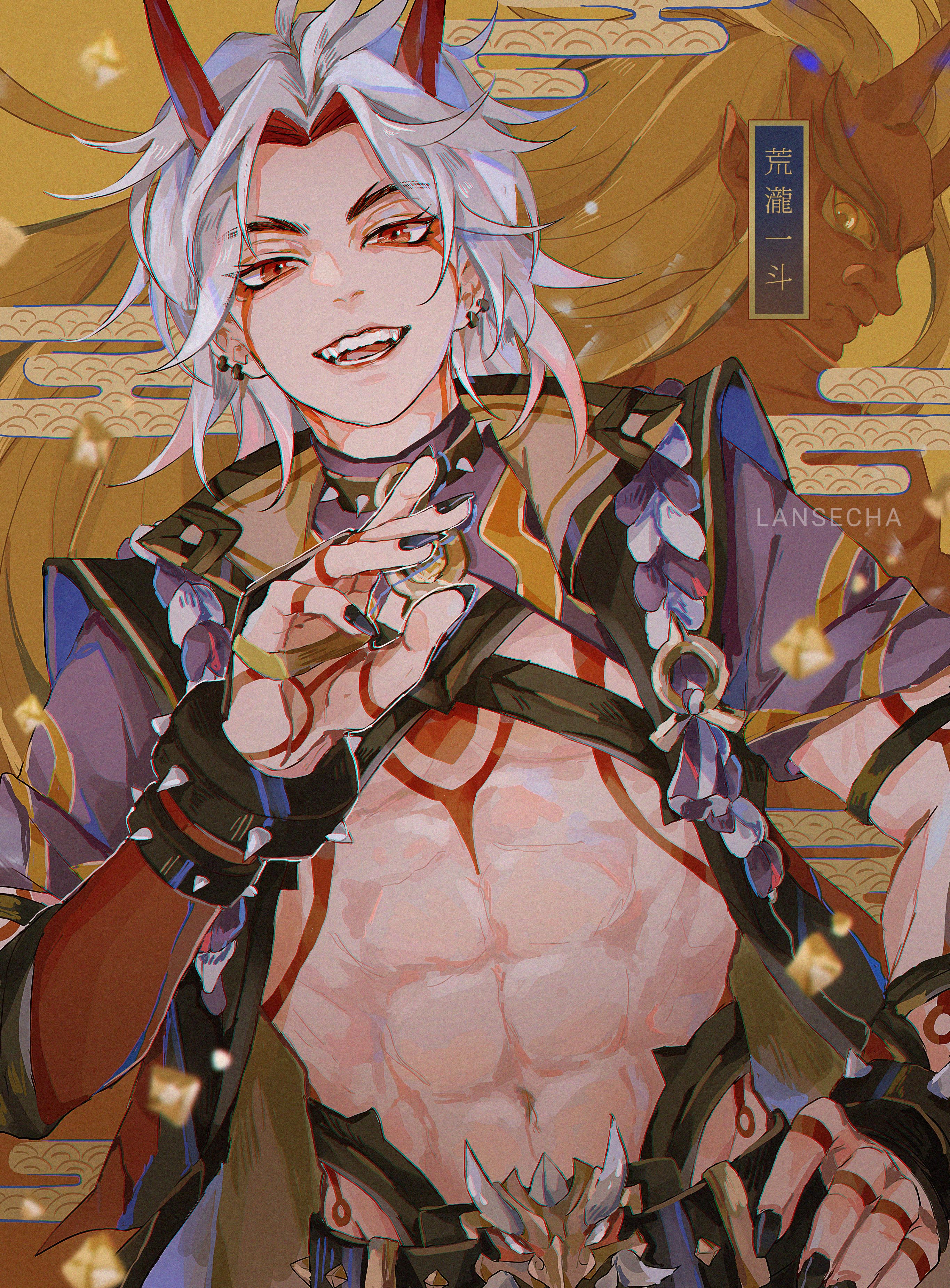 2730x3700  Arataki Itto - Genshin Impact - Zerochan Anime Image Board