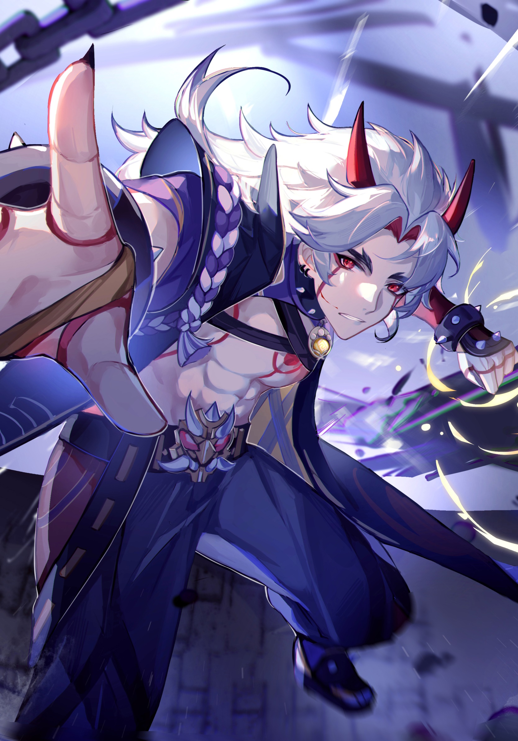 1668x2388   Made Itto Намечата в мобильную обои! : r/genshin_impact 