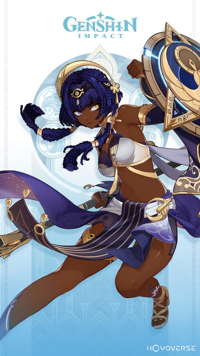 675x1200  Genshin Impact обои - Kujou Sara By Akaseven на DeviantArt