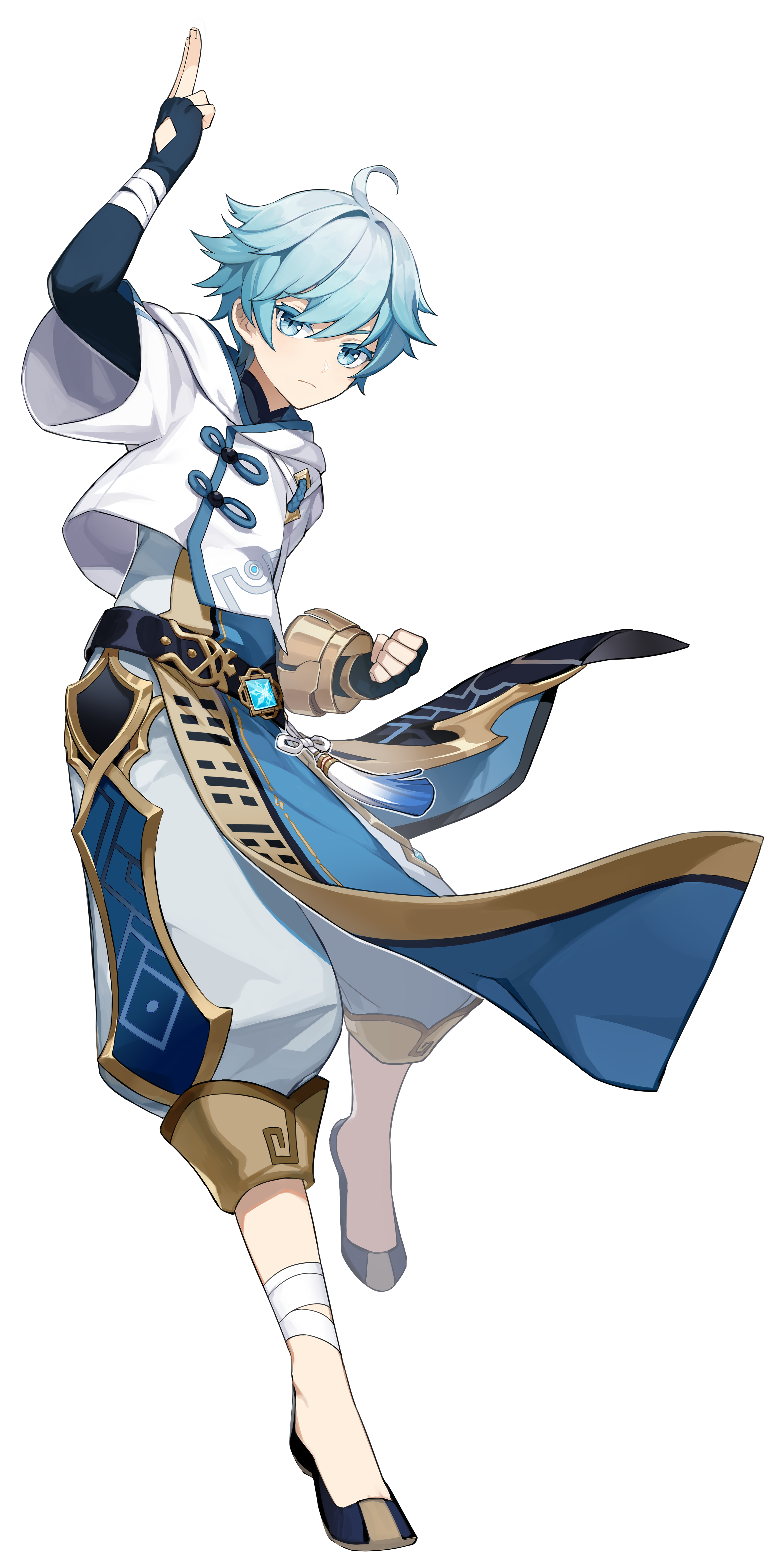 3840x7681  chongyun genshi imp, эстетика, аниме, мальчик, кошка, крио, Ze, Genshin Empact, Ice, HD Телефон Обои | Peakpx