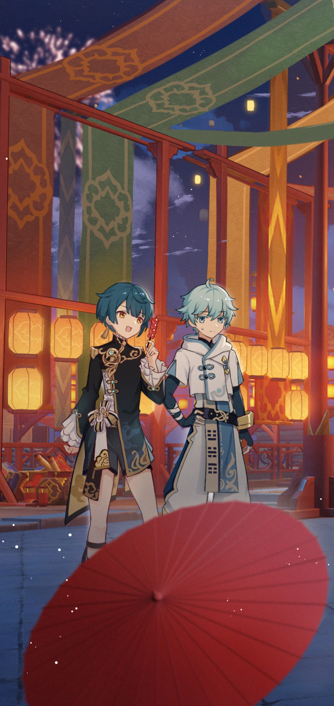 1080x2280  genshin Impact Телефон Обои - Мобильная Безумие 