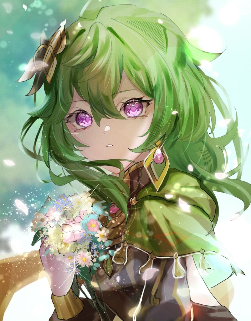 802x1024  Collei is too cute [Genshin Impact](by ETT) : r/awwnime