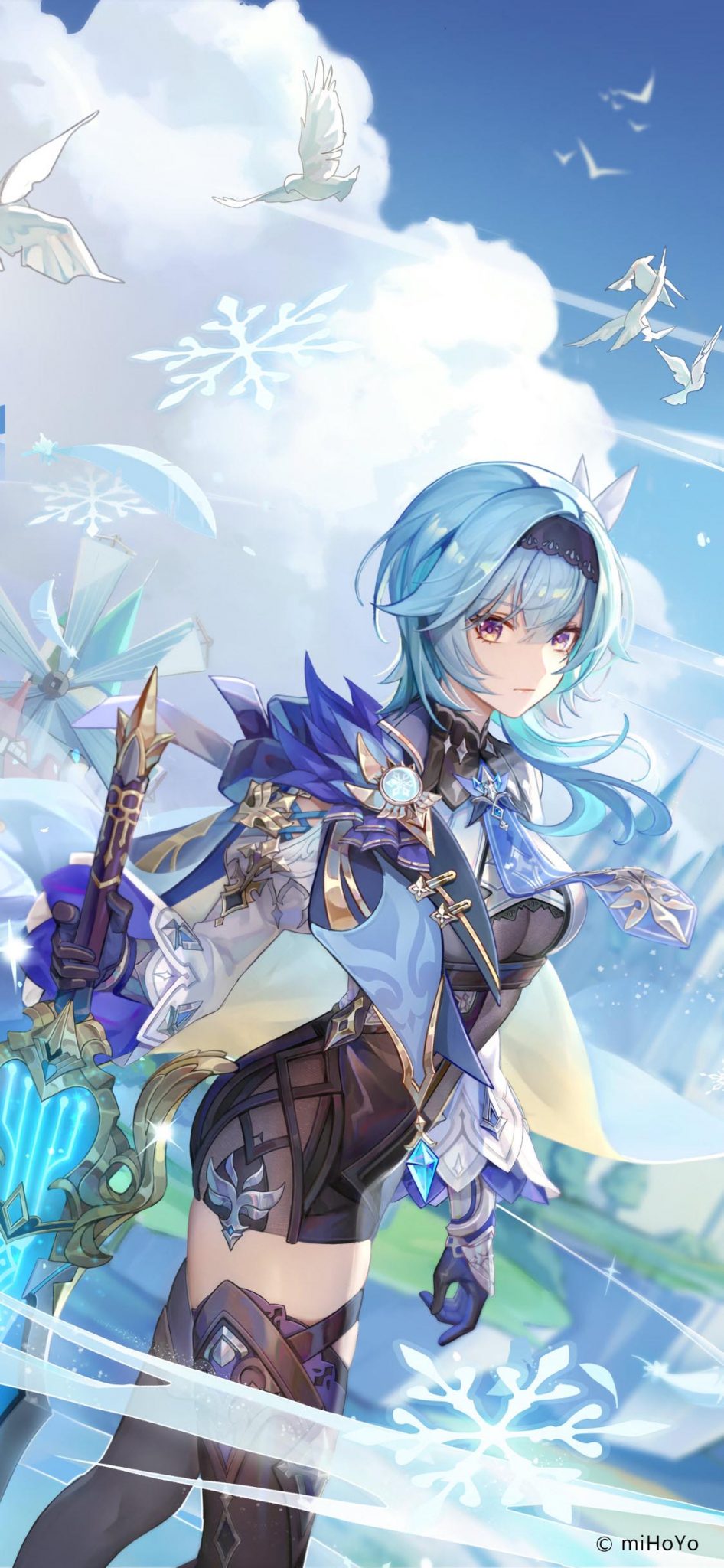 946x2048   Eula: профиль, стратегия \ U0026 REVELUP Guide Treneup | Genshin Empfice