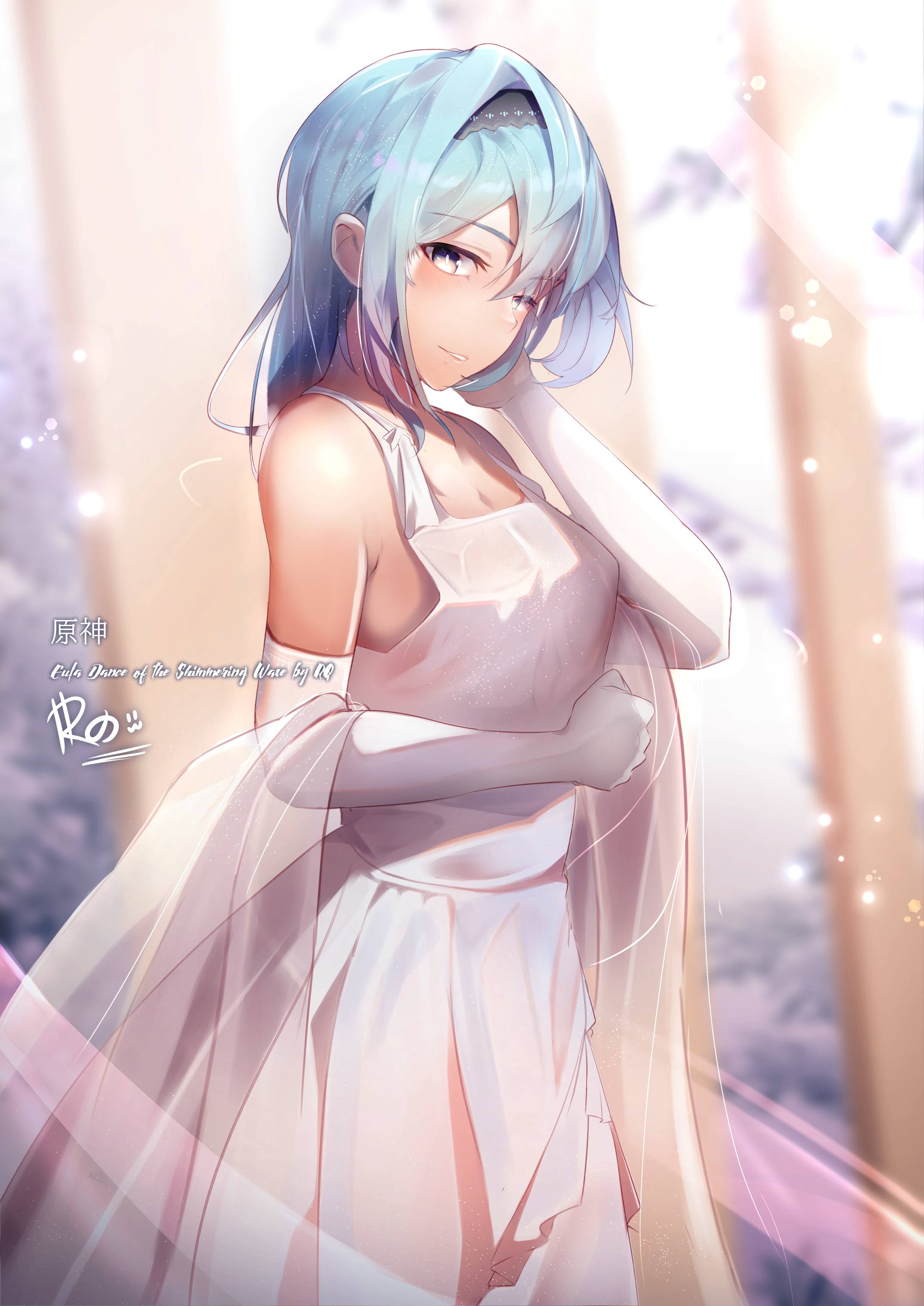 2148x3035   Mon -Chan Genshin Impact vist vage vare vare no no bra sword thighhigs | #920903 | yande.re 