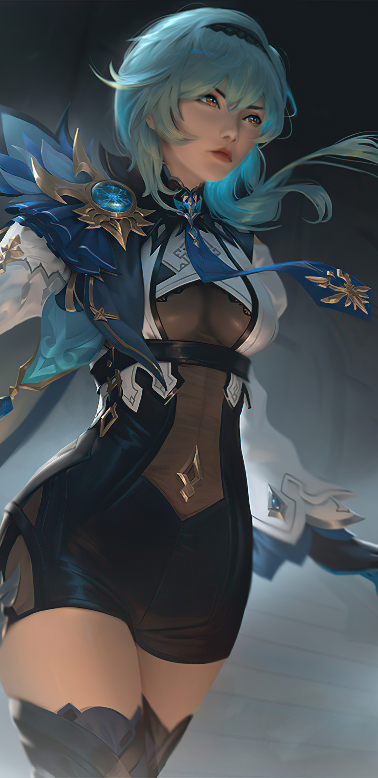 1440x2960  genshin Impact - Eula Mobile Wallpaper - HD Mobile Walls