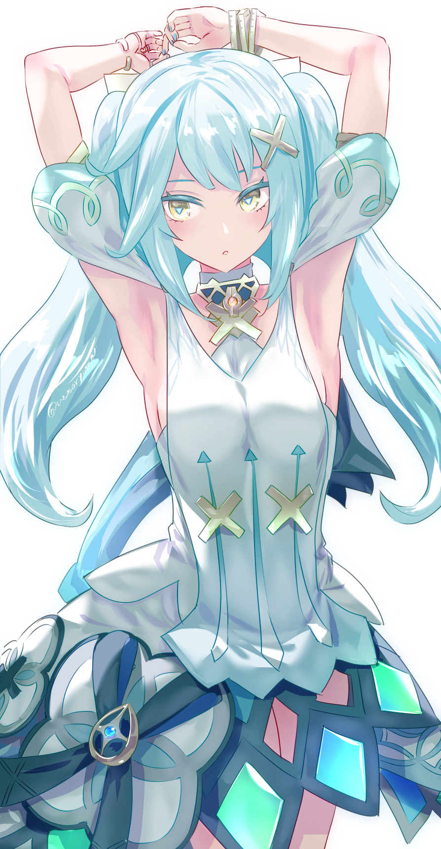 894x1720  faruzan (Genshin Empact), нарисованная Mihata_atelier | Danbooru