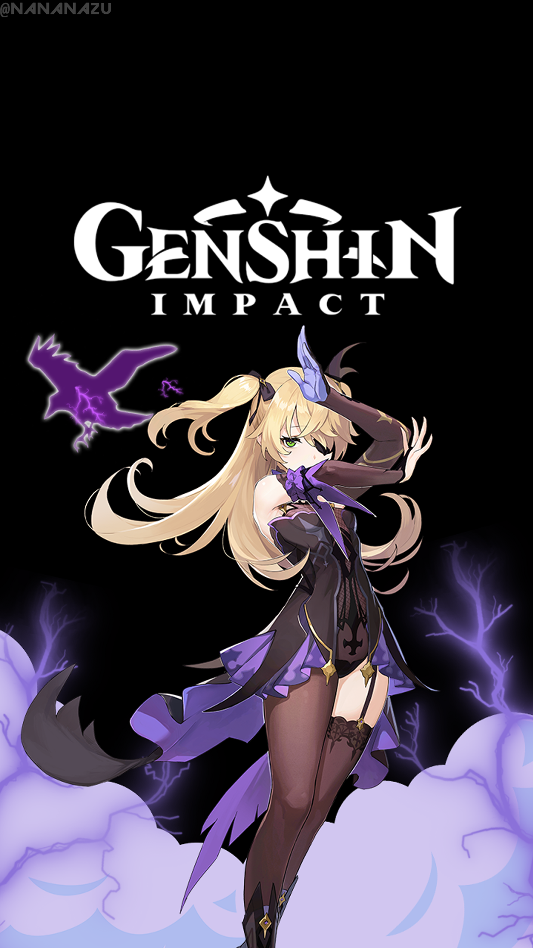 Genshin Impact fischl HD 4K обои #8.1653 