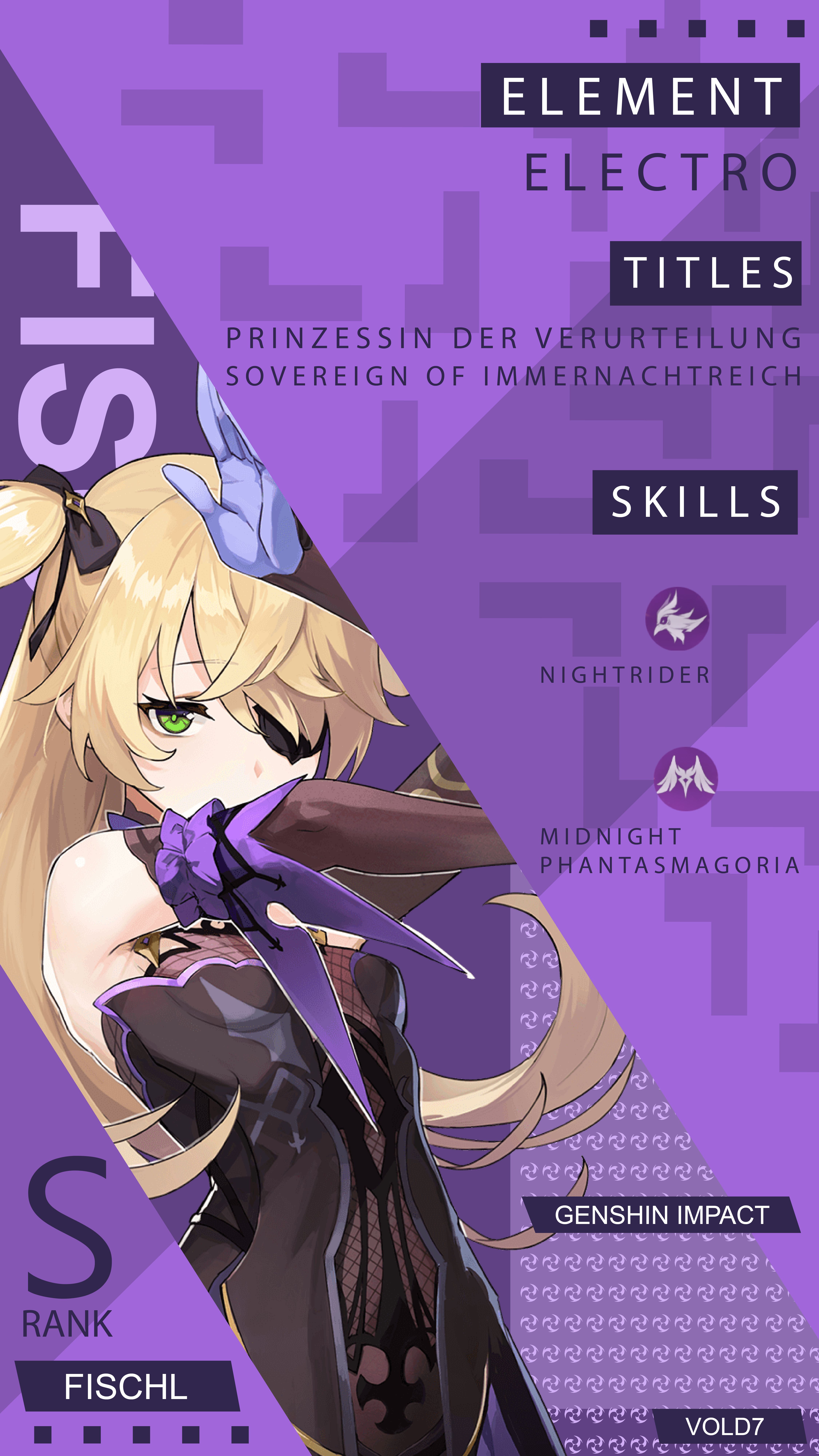 4500x8001   Wallpaper ID: 306150 / Видеоигра Genshin Impact Телефон Обои, Fischl (Genshin Impact), 1440x3200 Скачать бесплатноPIN на Anime