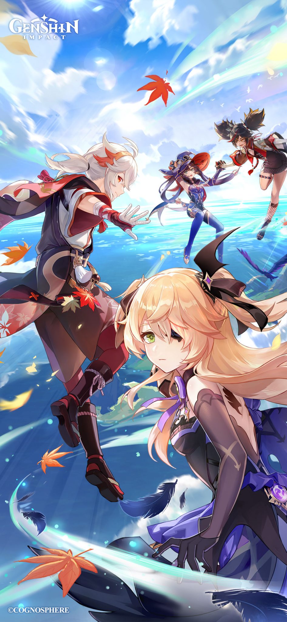 946x2048   Wallpaper Id: 386590 / Видеоигр Genshin Impact Phone обои, Fischl (Genshin Empact), 1080x1920 бесплатно скачать 