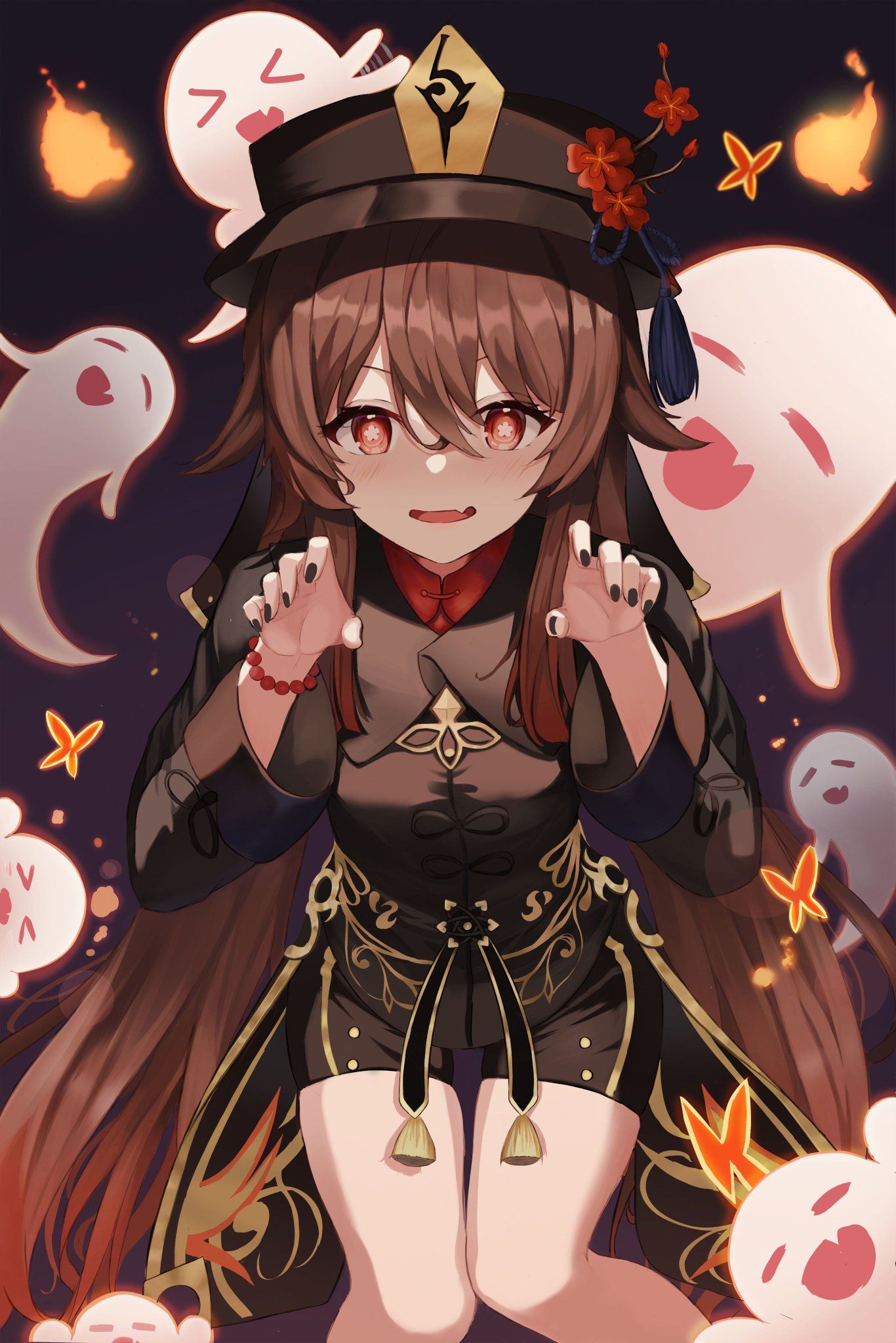 1366x2048   Genshin Impact - Hu Tao Mobile Wallpaper - HD Mobile WallsОбои Genshin Empact, Hu Tao - Wallpaperforu