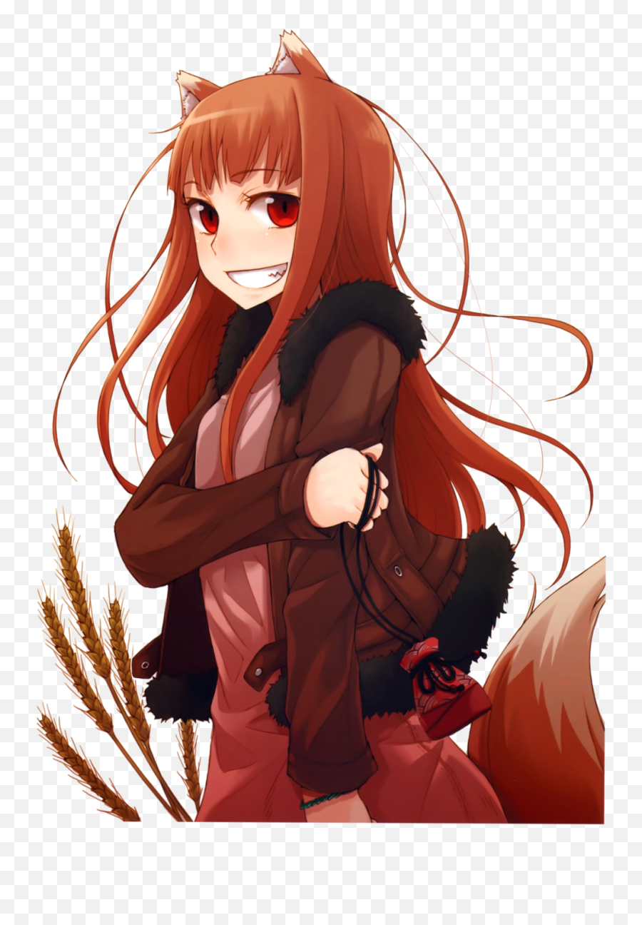 900x1296  Spice and Wolf - Holo HD wallpaper download