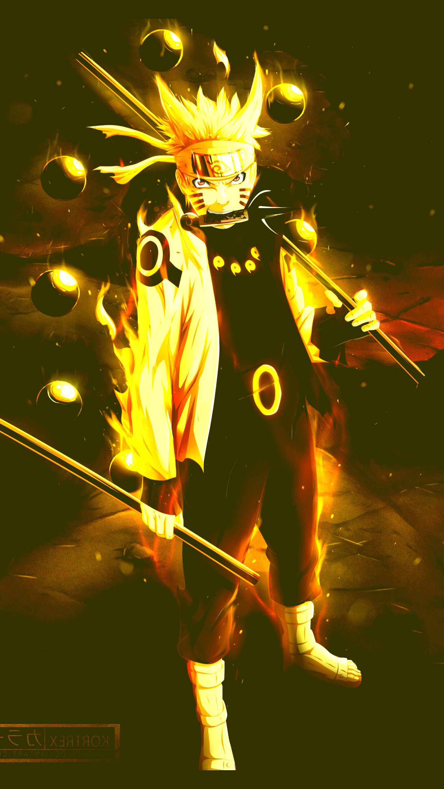 1440x2560  Naruto, Evolution, Rasengan, Leaves - Naruto Evolution Wallpaper Hd -  1080x1920 Wallpaper - teahub.io