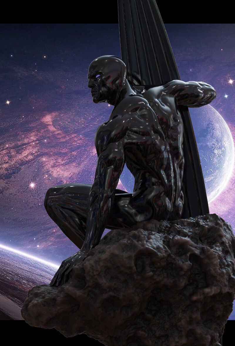 800x1174  digitalart #ArtWork #wallpaper | Серебряный серфер комикс, Серебряный серфер обои, Серебряный Серфер 