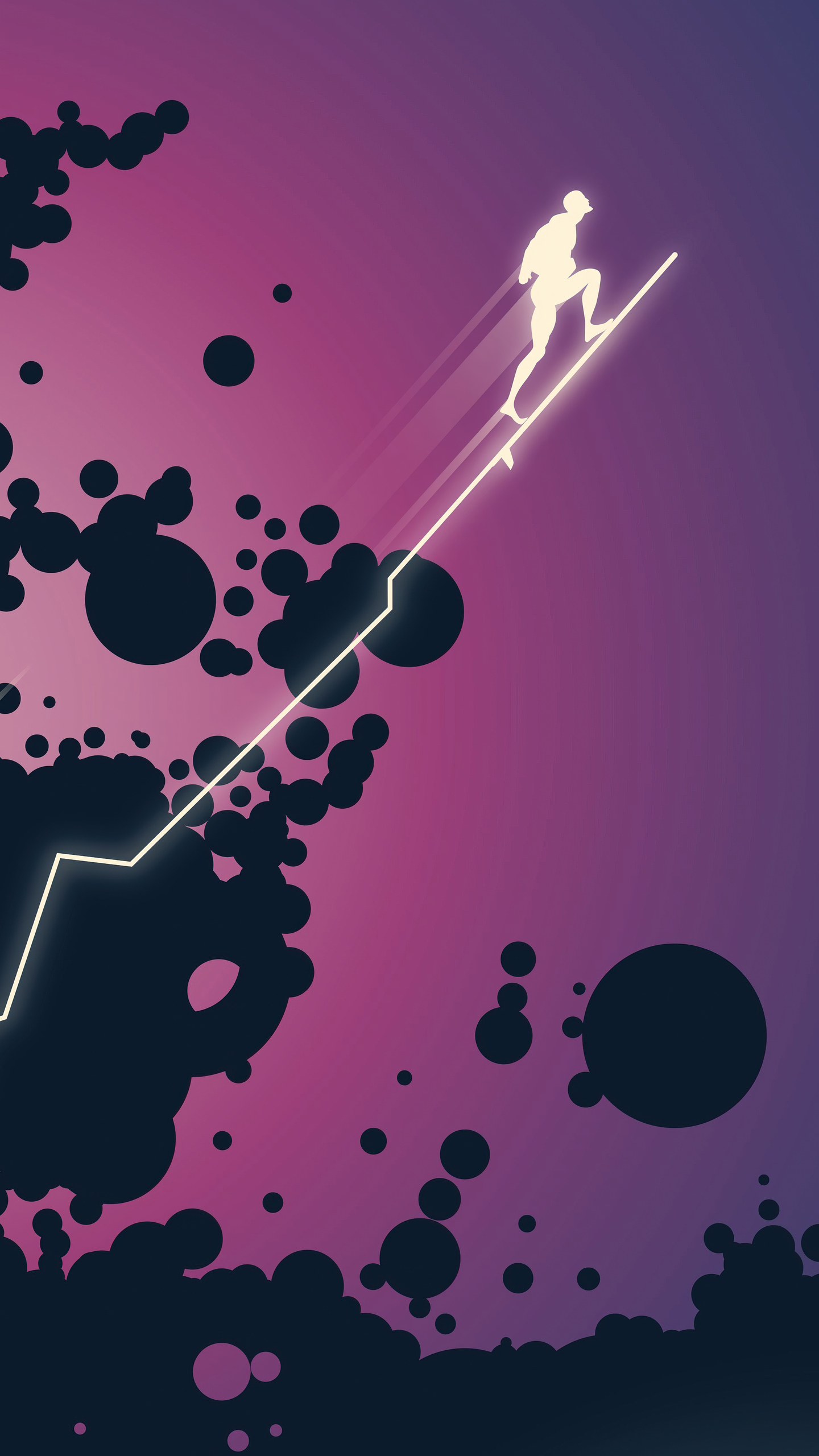 1440x2560  hd обои: Лукас Коэлхо, произведения искусства, Серебряный серфер, простой фон, черный фон | Обои Flare