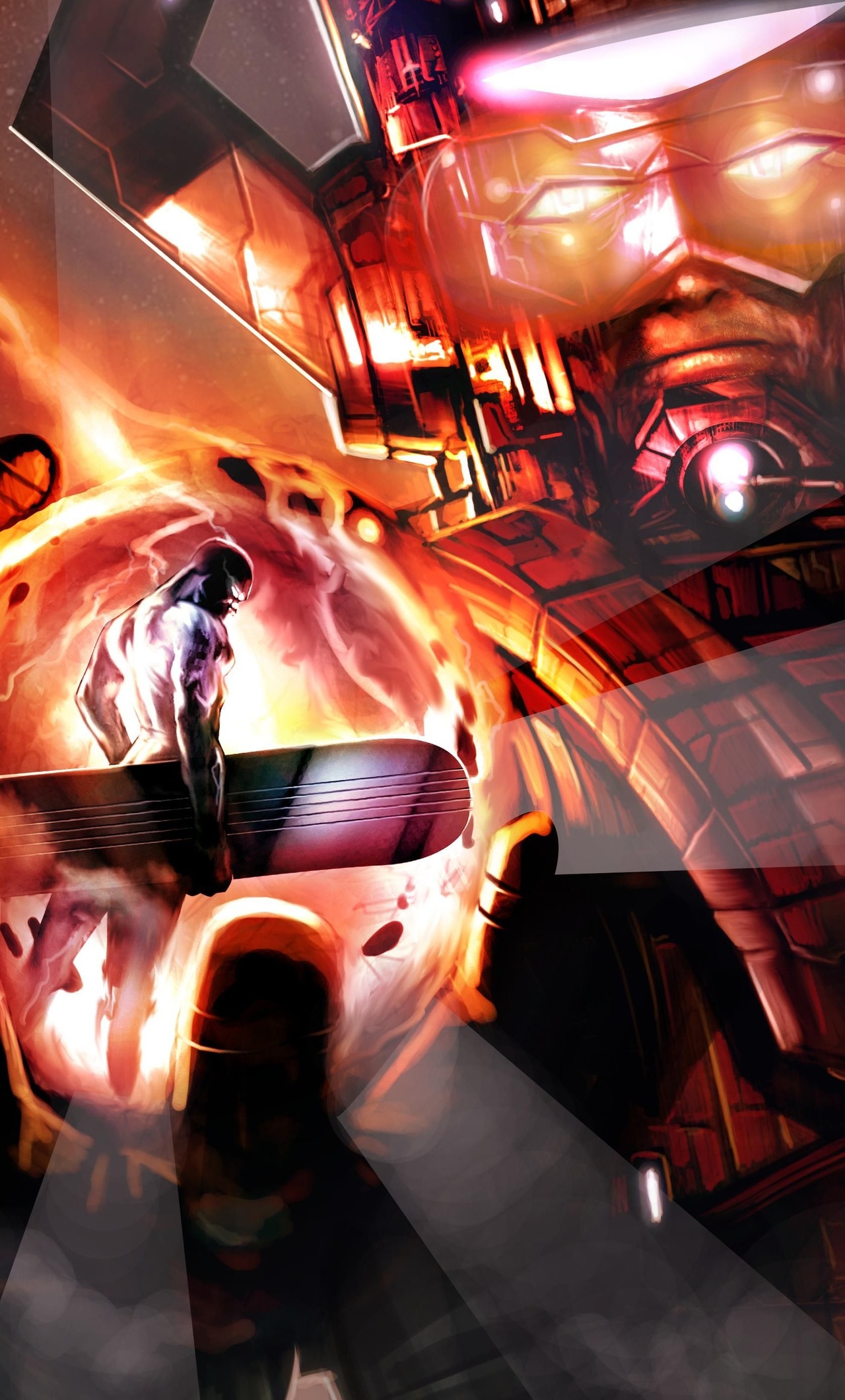 1280x2120  silver Surfer \ "Телефонные обои | Moviemania