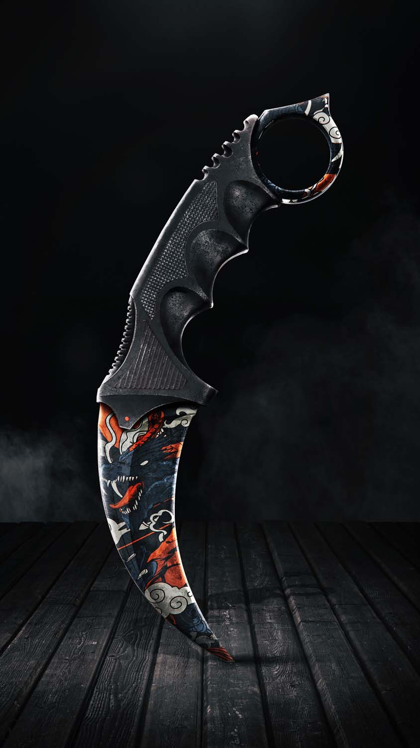 844x1500  blade из обоев разрушения демонов - топ -50 лучших фона разрушения демонов скачать 