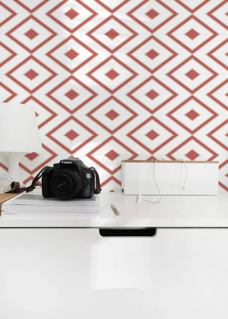 771x1080  stamperia толстый трафарет cm. 30x30 Обои ромбы и писания - Скрейфут 