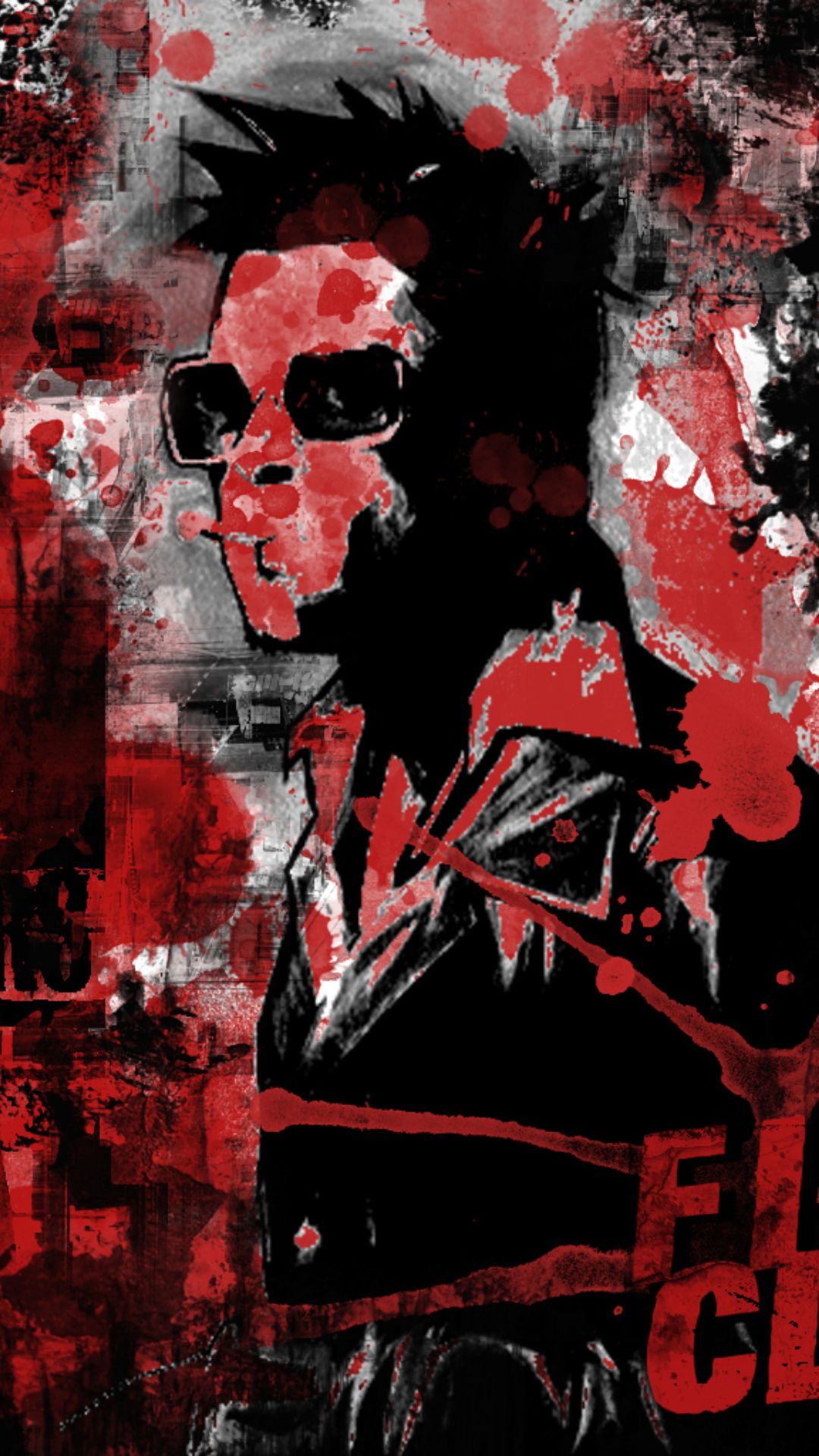 1080x1920  download Topless Tyler Durden Fight Club обои | Wallpapers.com 