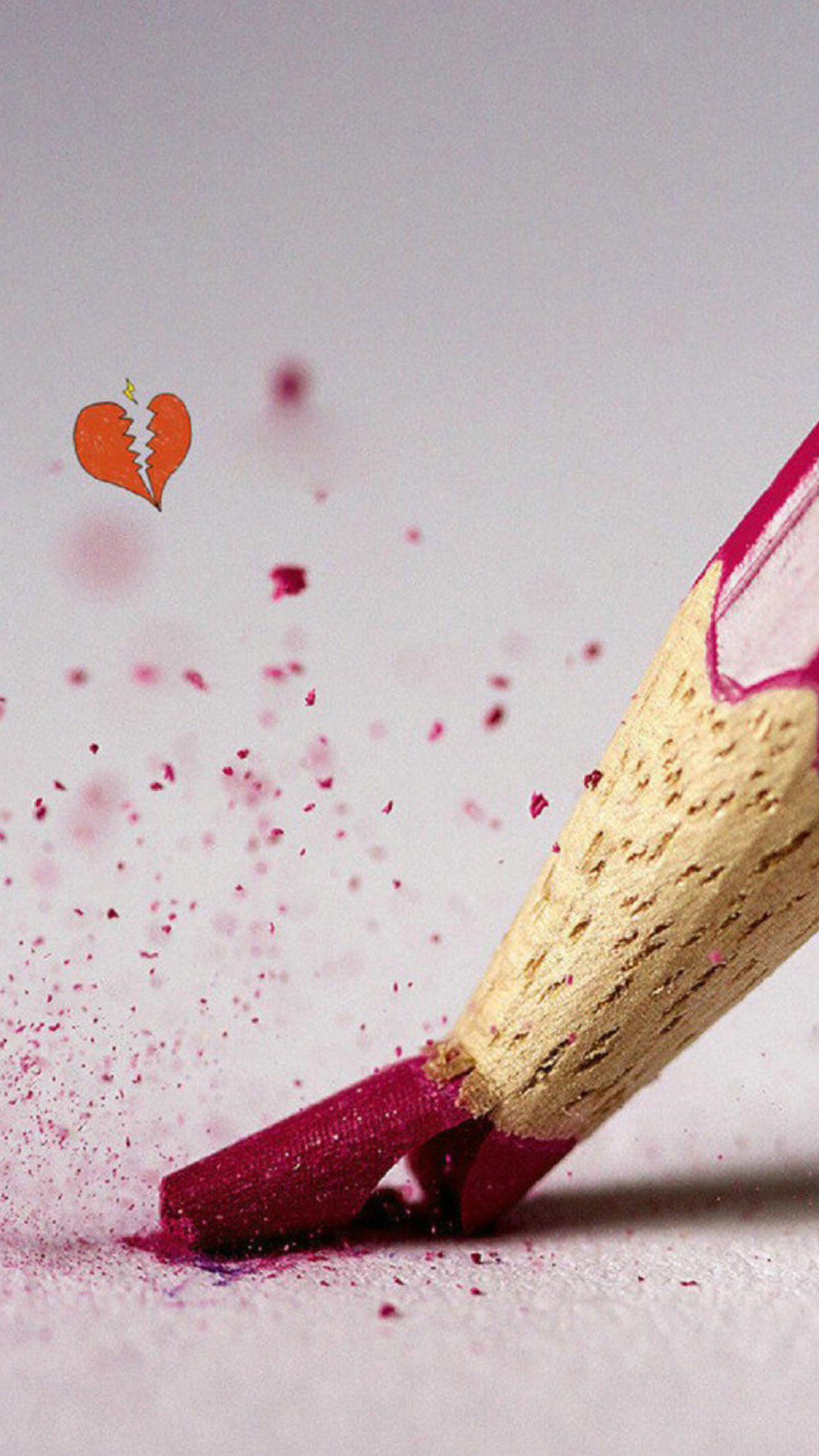 1080x1920   Измельченное сердце эмодзи Обои - верхняя часть разбитого сердца фоны эмодзи - обои с обоими. 4K Обои, изображения, фоны, фотографии и картинки 