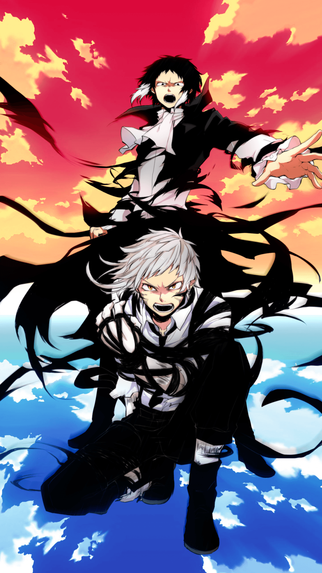 1080x1920  Bungo stray DogБунго Стрюзенде Хунде, Бунга Стрюзенде Хунде, Аниме, Ацуши Накаджима, Шварзес Хаар Пнг | Pngwing