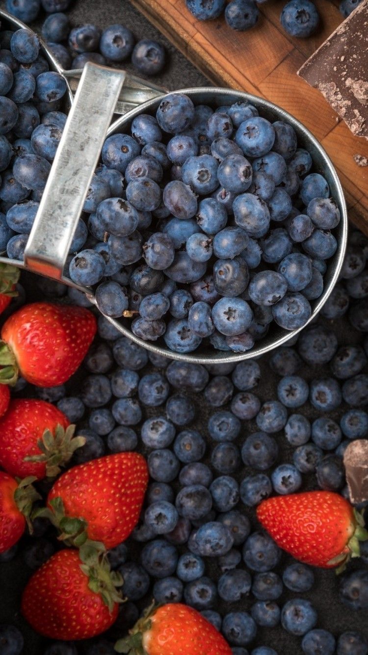 750x1334  blueberry Телефон Обои - Mobile Abyss 