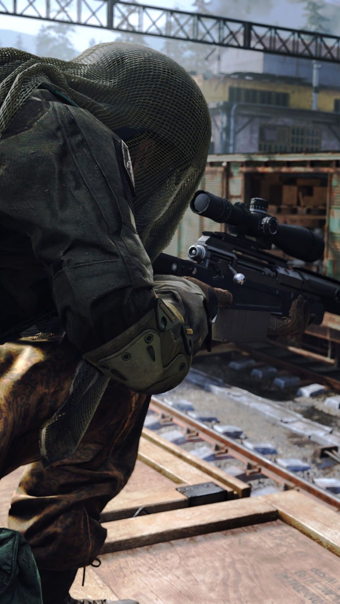 1080x1920  329992 Sci -Fi, солдат, снайпер, винтовка, 4K - Редкая галерея HD обои 