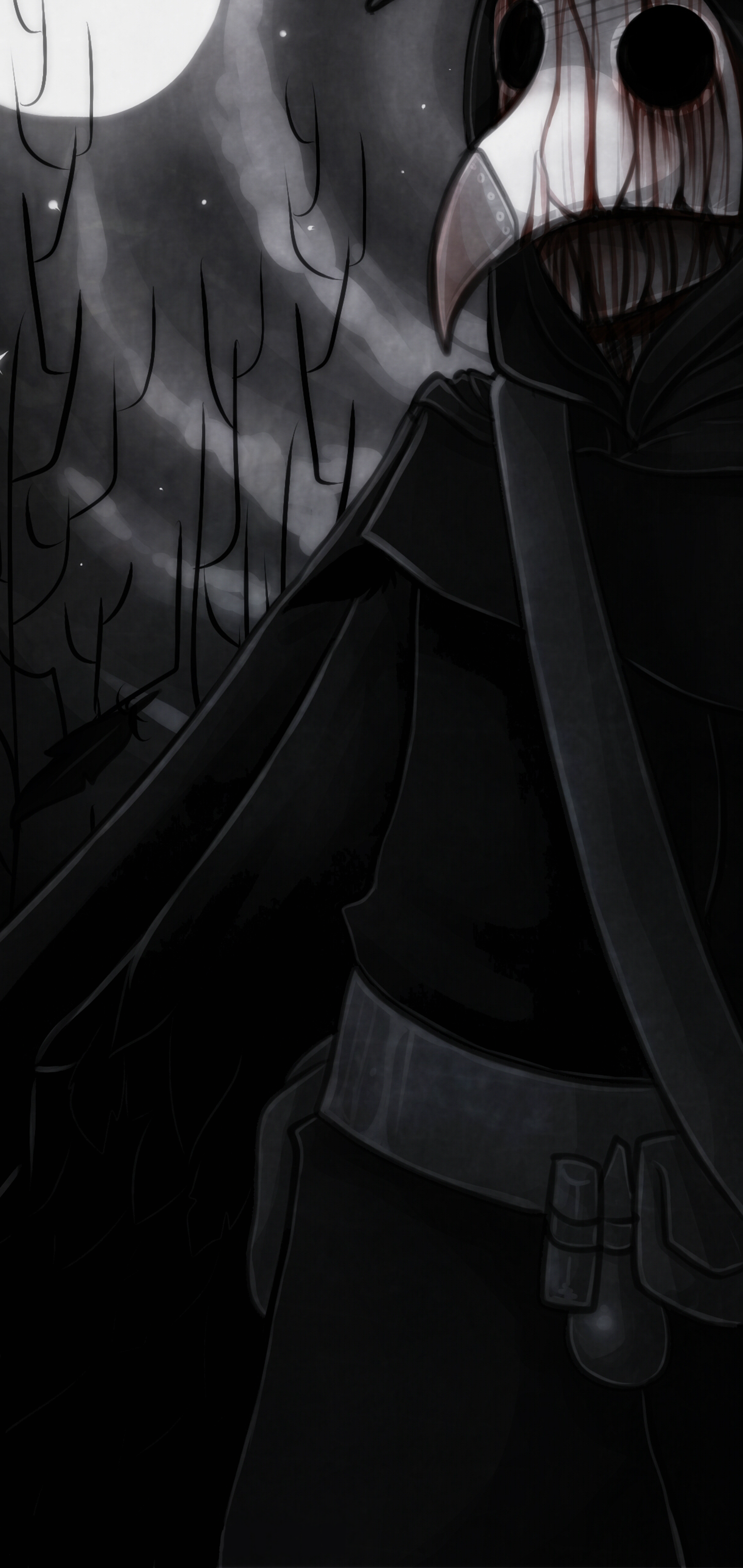 1440x3040   Все искусство - доктор чумы | Чума Доктор, Колденические обои, искусство 