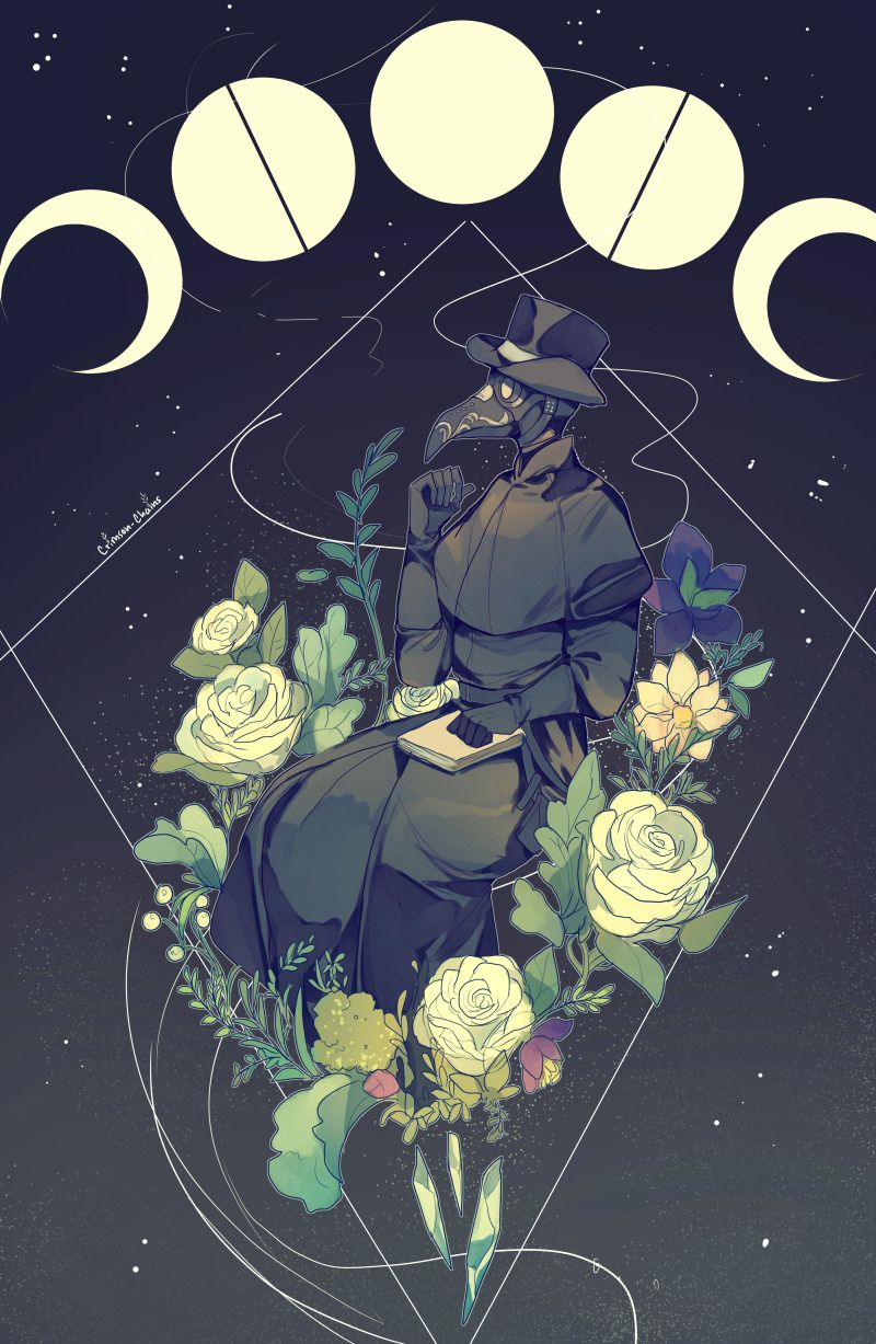 800x1227  NDIGO, Вороны, Чума, Чудоктор, HD Телефон Обои | PEACKPX