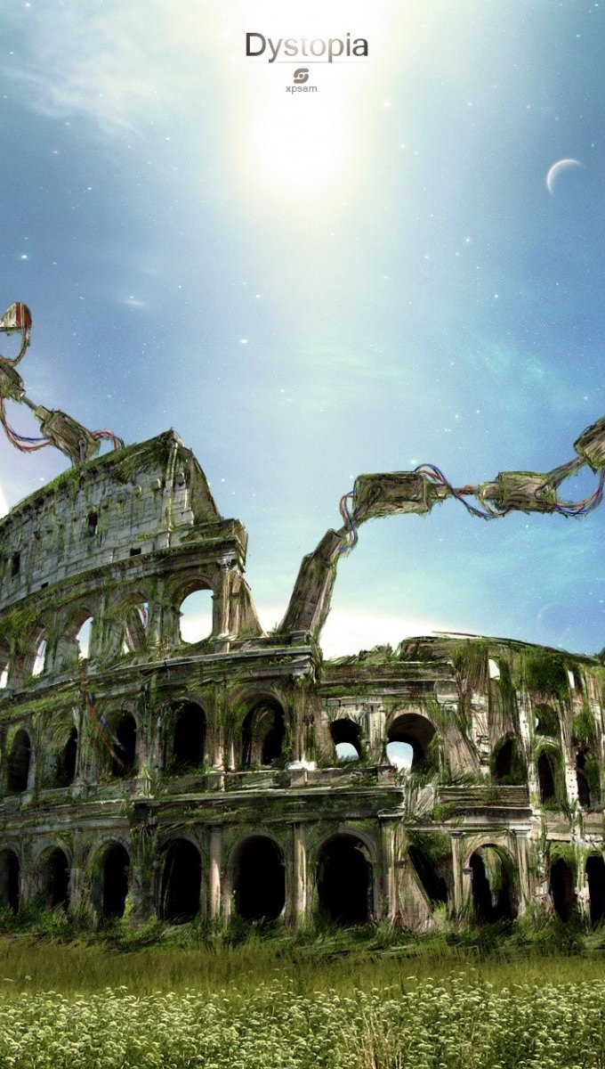 680x1200  ROMAN ART WALPAPERS - Обои пещера 