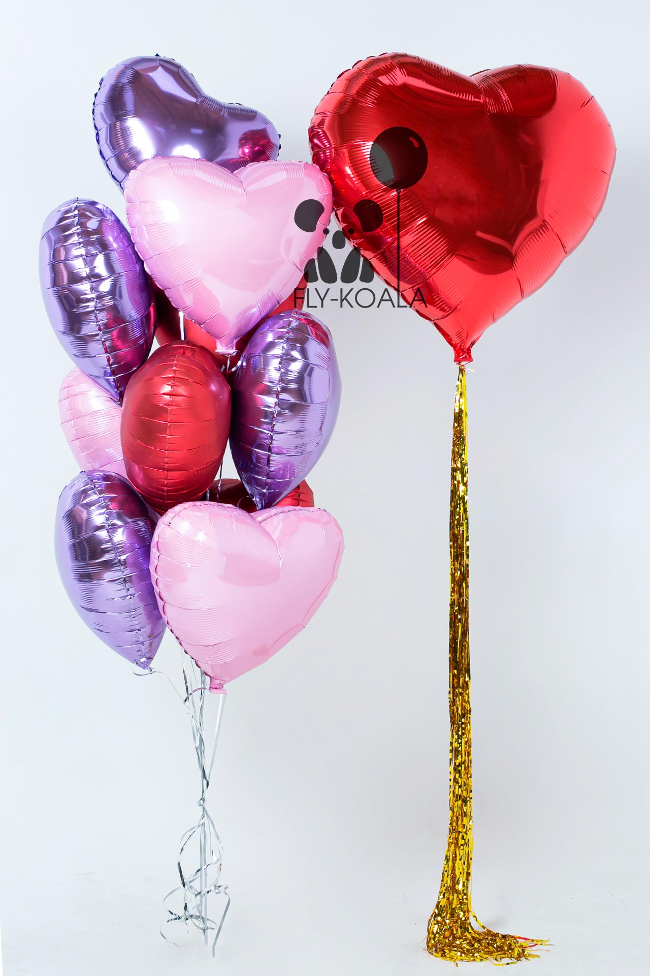 1280x1920  Воздушные шары для любимых на 14 февраля набор 6 в Барнауле