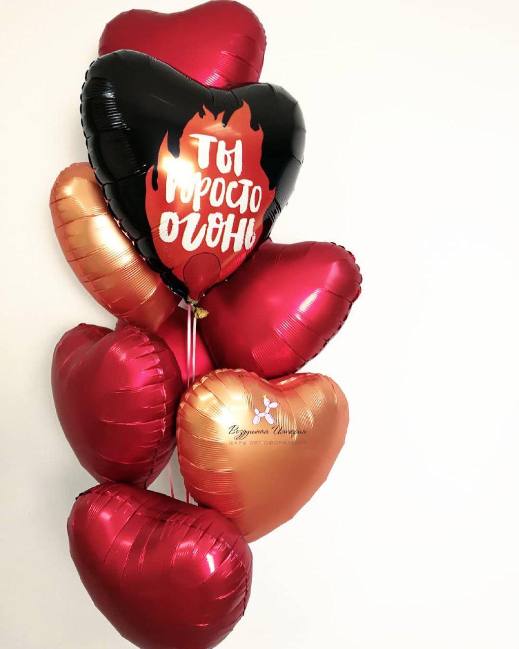 1024x1280  Примеры оформления 14 февраля - День святого Валентина - Мир Шаров