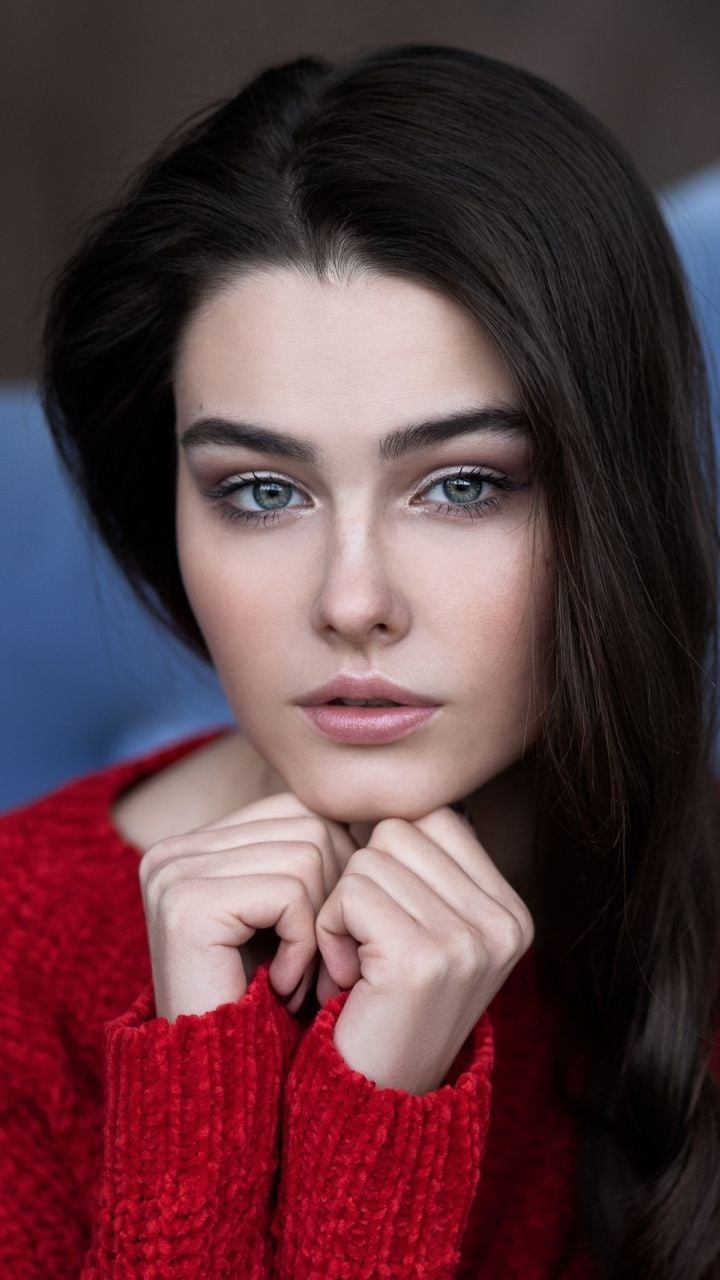 720x1280  download Brunette Hair с основными моментами женского модели обои | Обои .com 