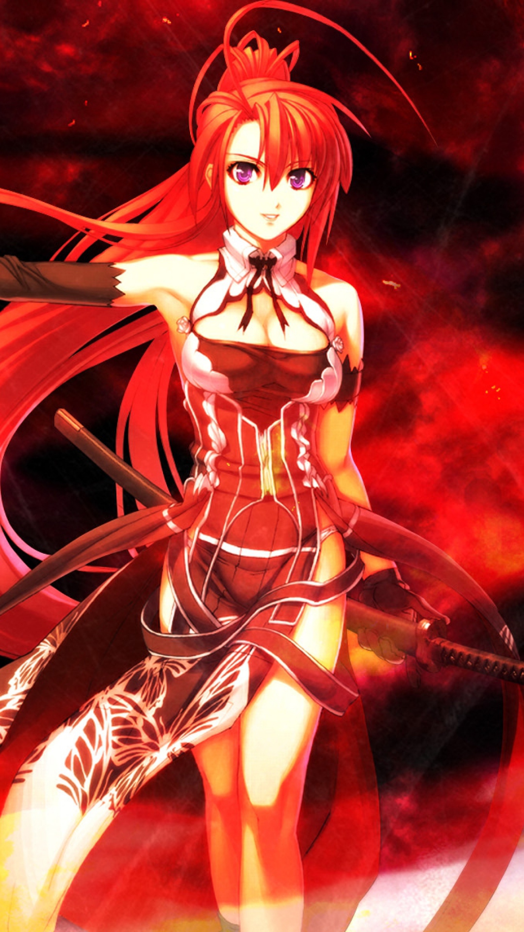 1080x1920  328244 Аниме, девочка, рыжие волосы, мурата Химеко, Хонкай Эффект 3 -й, 4K - Редкая галерея HD Wallpaper аниме iPhone 8+/7+/6S+/6+для параллакса HD фоновая фон 