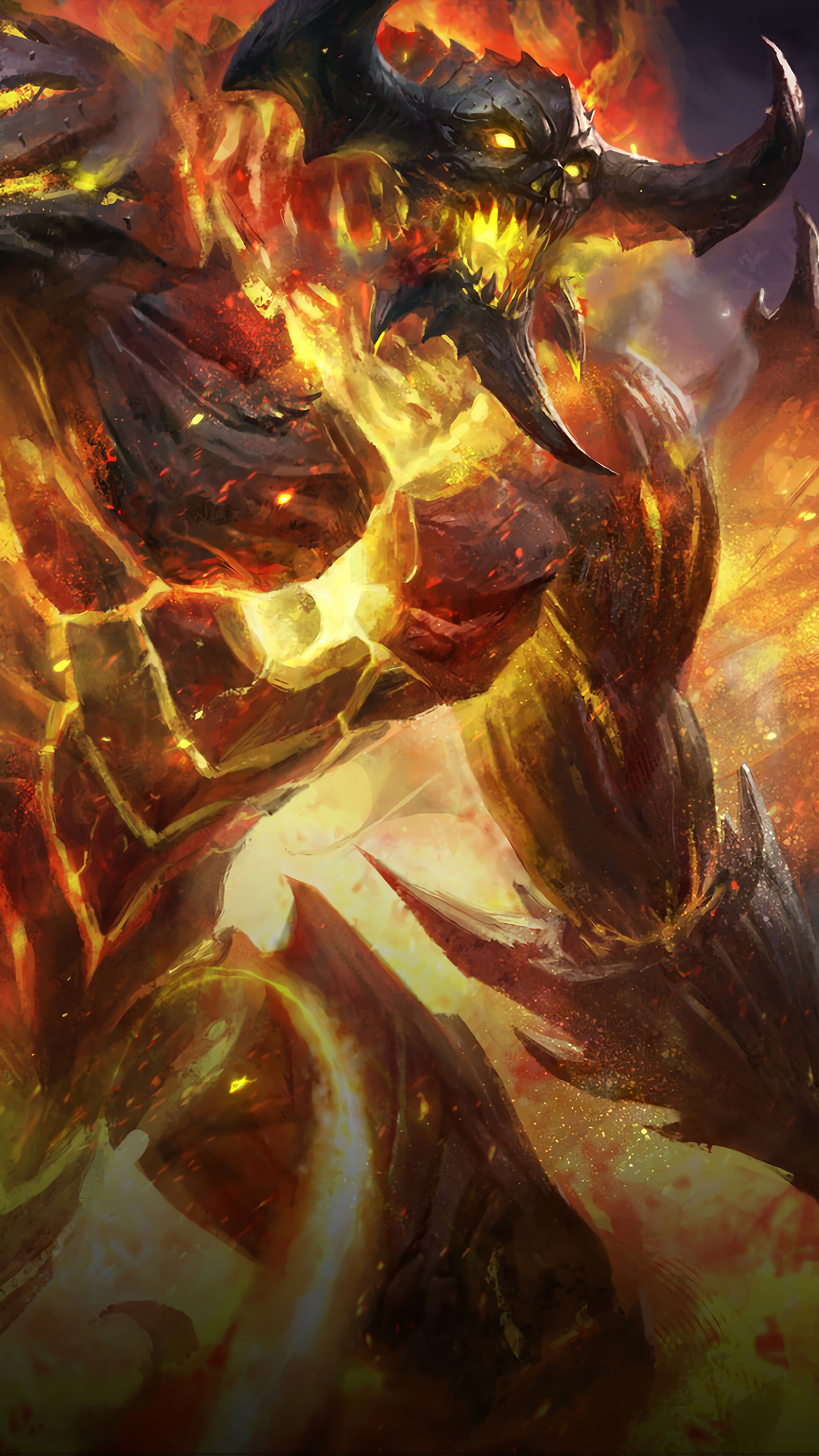 Чудовище обои на телефон