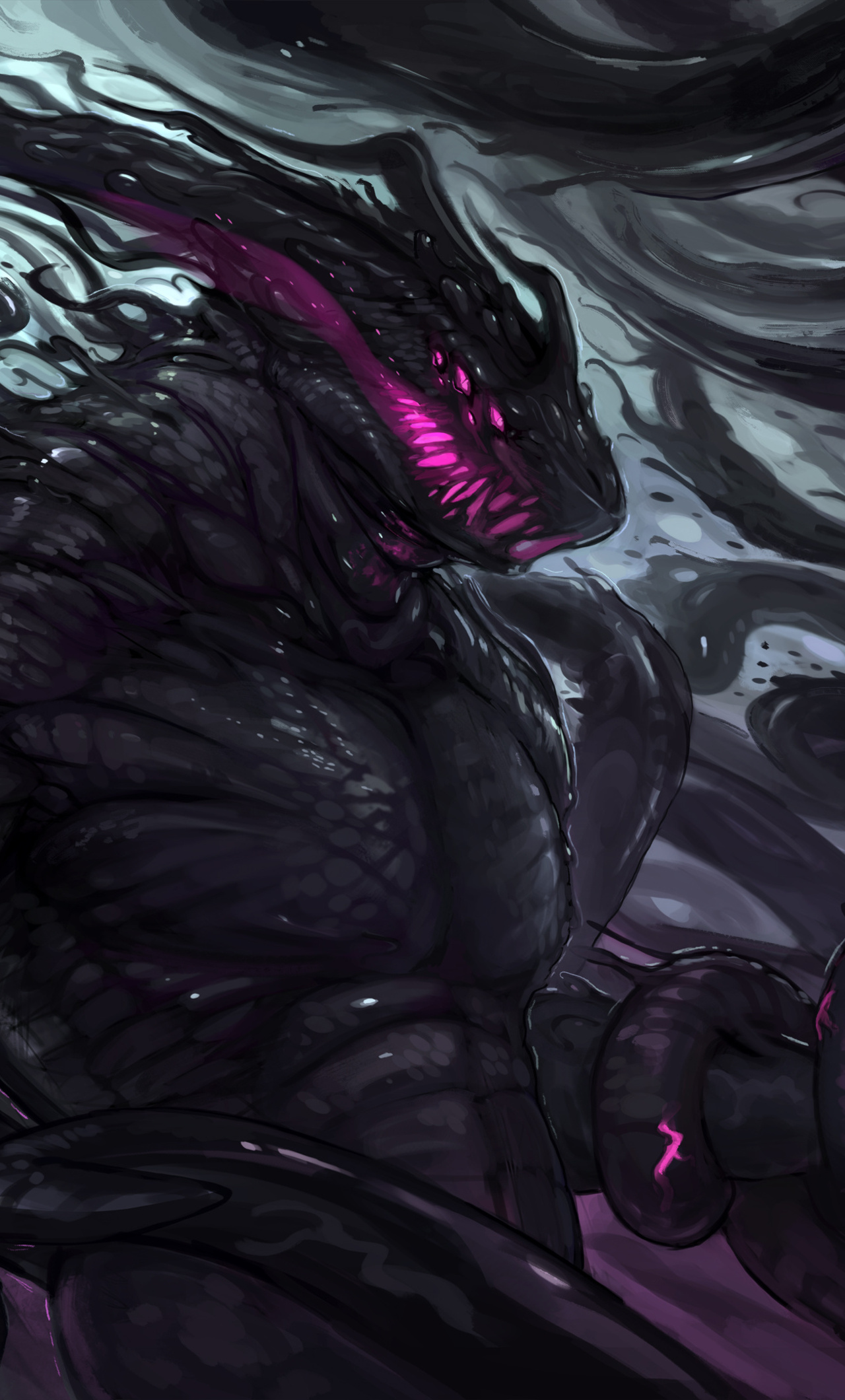 1280x2120  download обои 800x1280 Monster, Animal, Fantasy, Art Samsung Galaxy Note GT-N7000, Meizu MX2 HD Founal