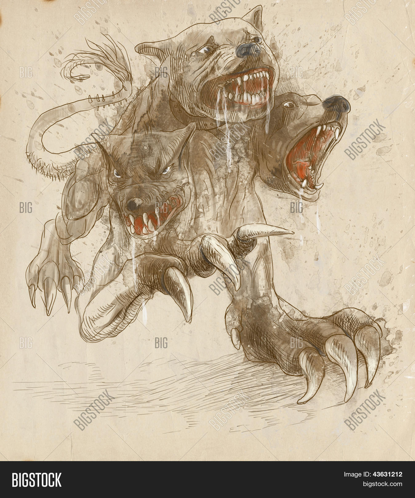 1349x1620  cerberus от rtslvr - аффинность мех [dot] net