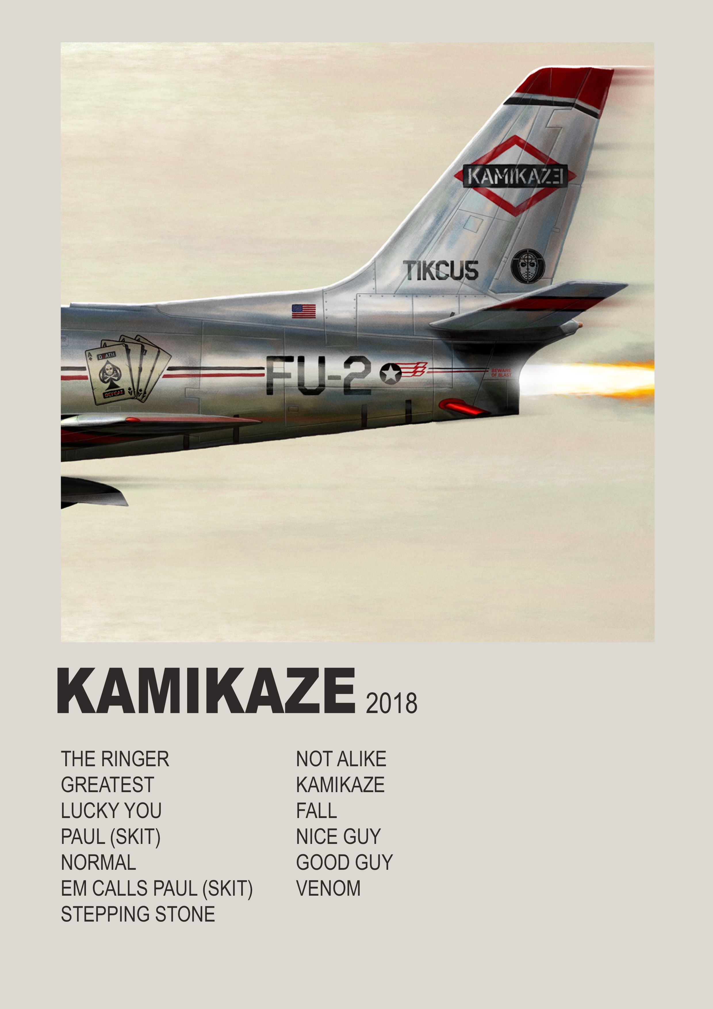 2480x3508  full Eminem Kamikaze Wallpapers на обои alpog