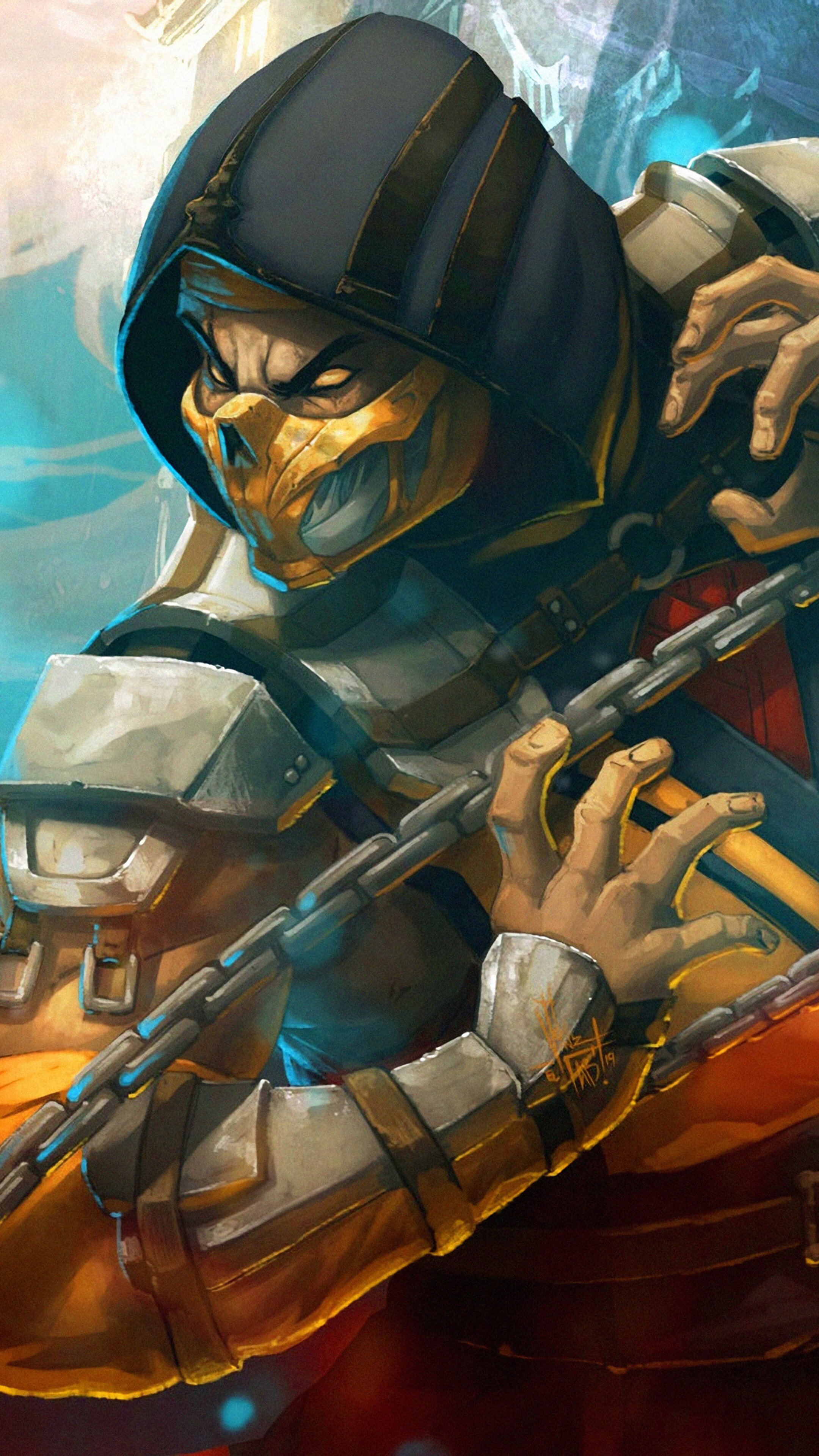 2160x3840  darka age sub zero 4k iPhone X Wallpapers Скачать бесплатно 