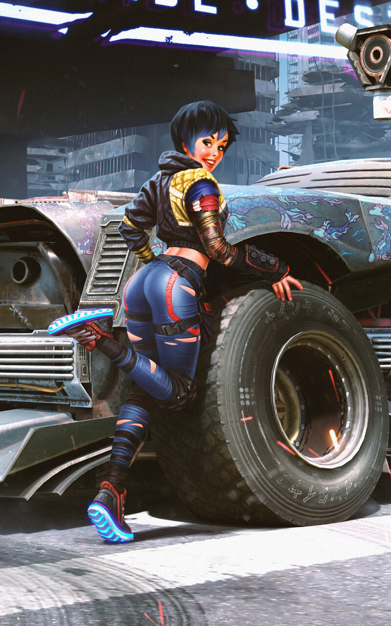 800x1280   Вчерашние обои перекрестки, но для мобильных телефонов! : r/Crossout 