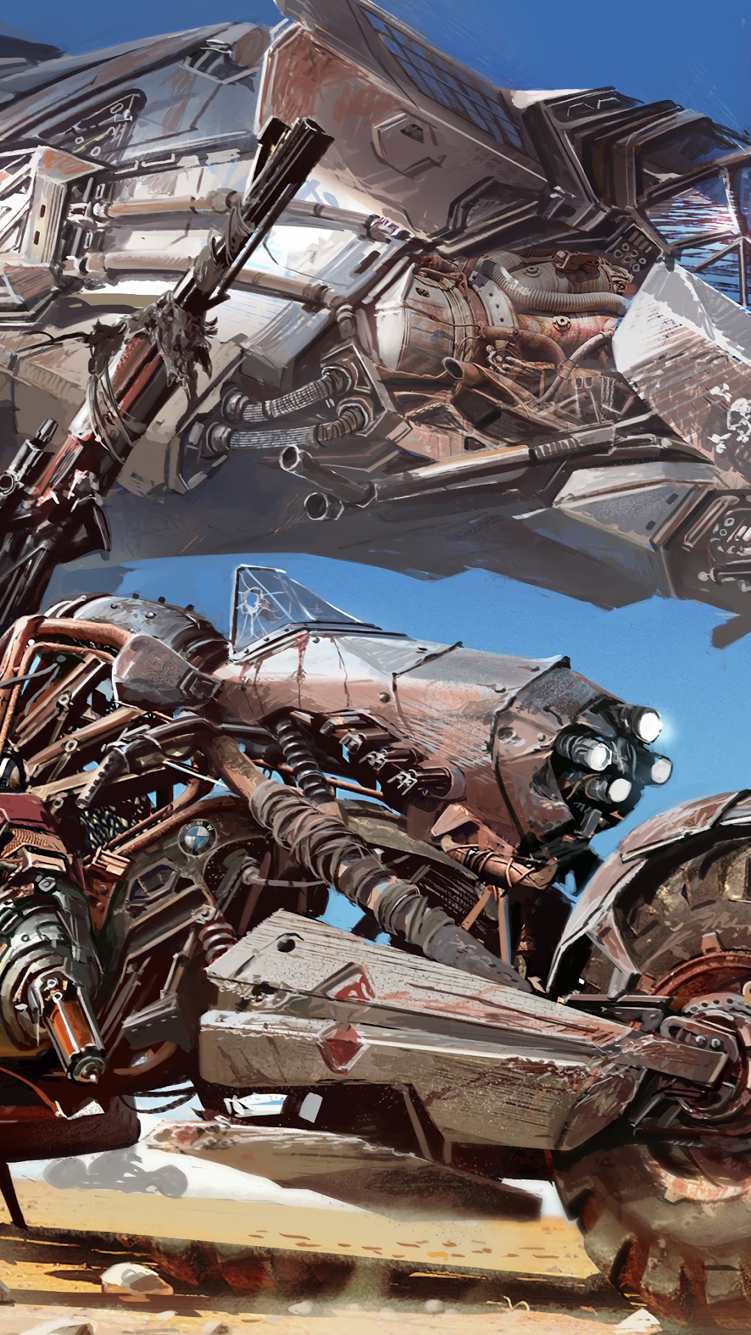 1080x1920  Crossout Cyberpunk, HD обои | PEACKPX