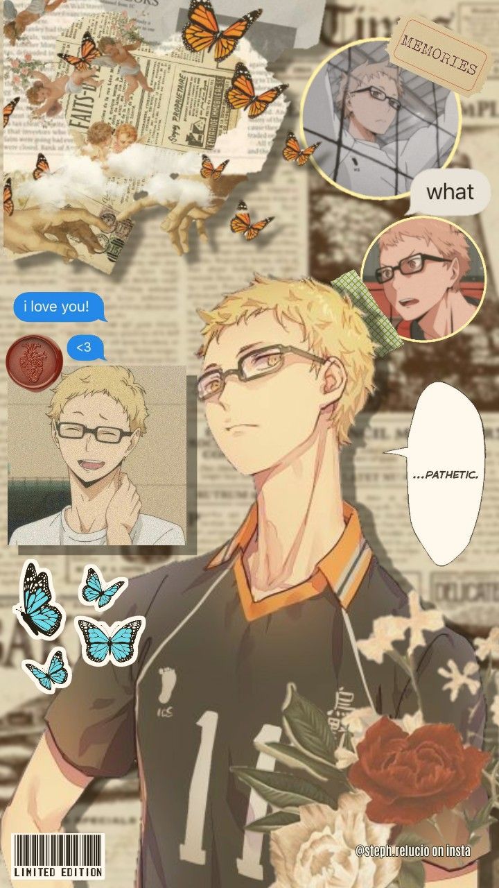 720x1280   haikyuu !! - Kei Tsukishima 2k обои скачать 