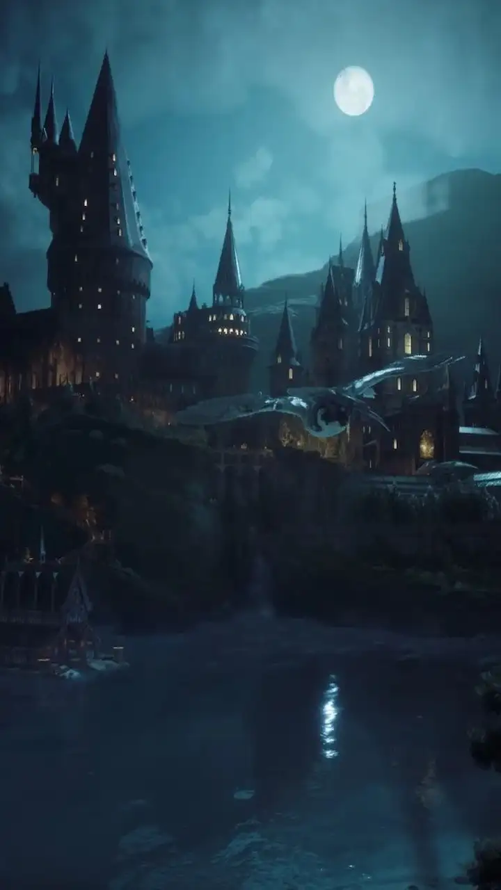 720x1280   gogwarts legacy wallpapers - обои cave