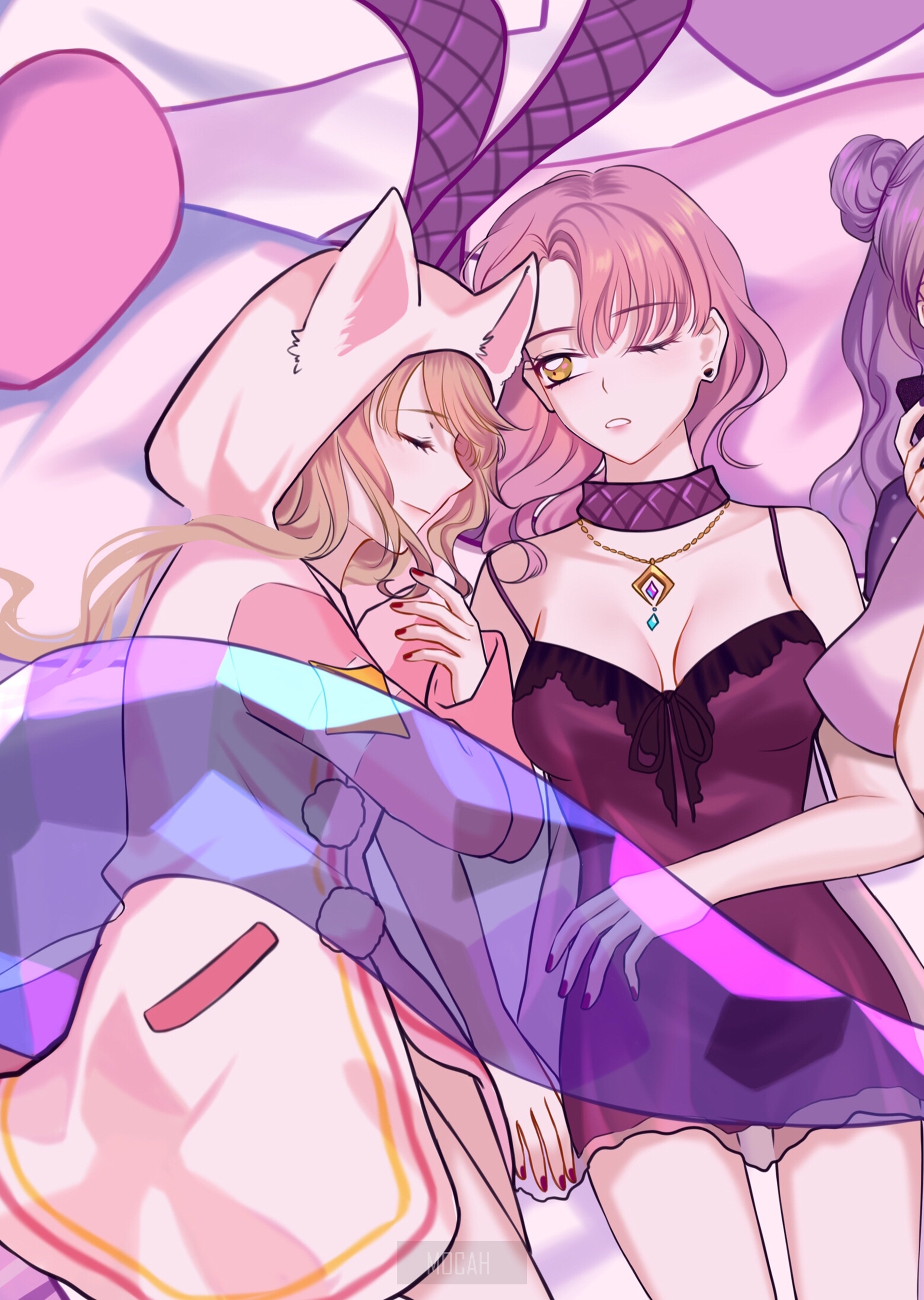 2133x3000   аниме -пара целует обои Apk Pour Android Télécharger 