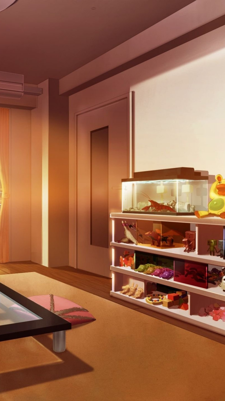 720x1280  1125x2436 Anime Girl Lose Down Down Down xs hd обои 