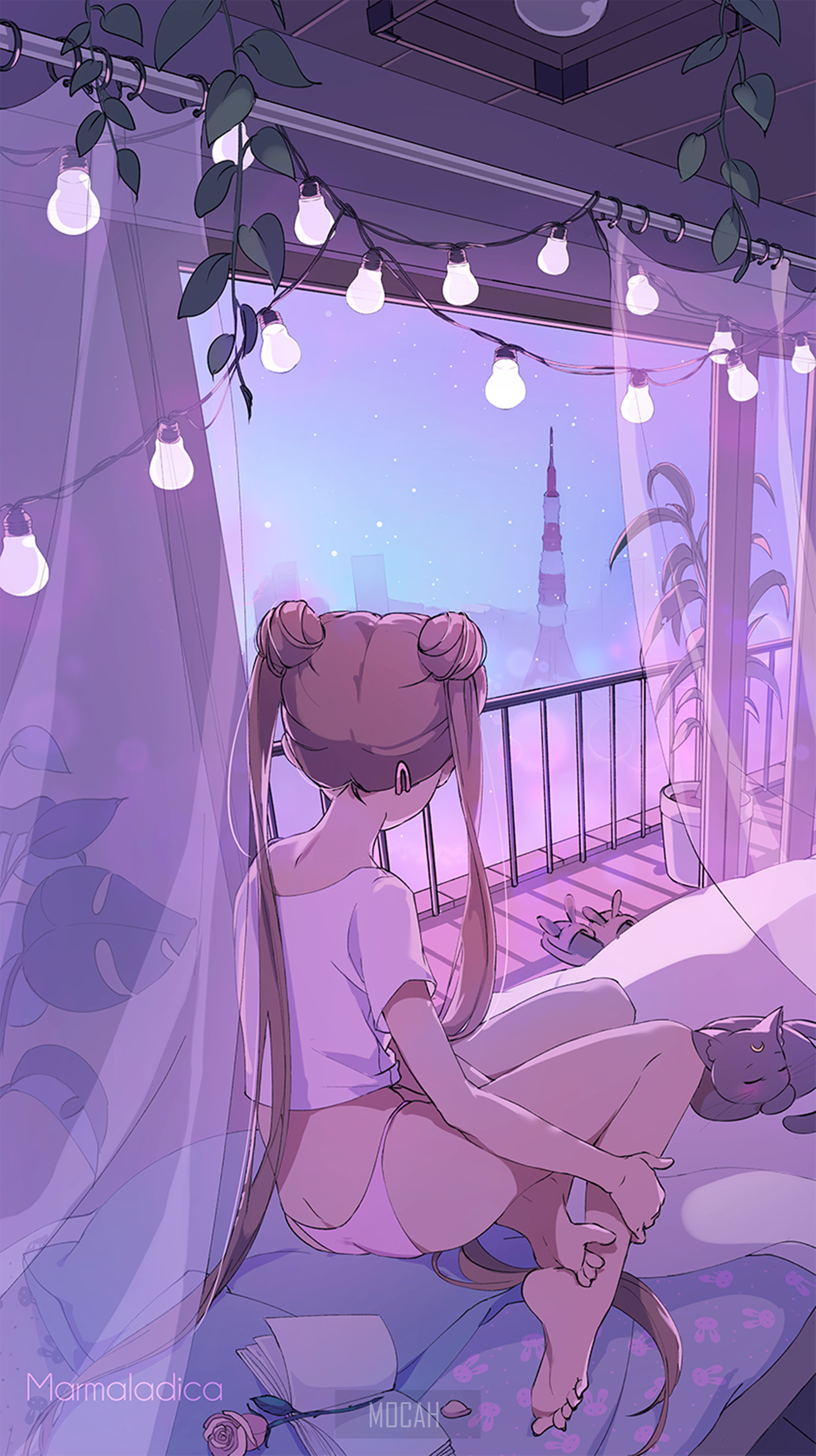 1682x3000  HD обои: Токкюу (Artista), аниме, аниме -девушки, оригинальные персонажи | Обои Flare